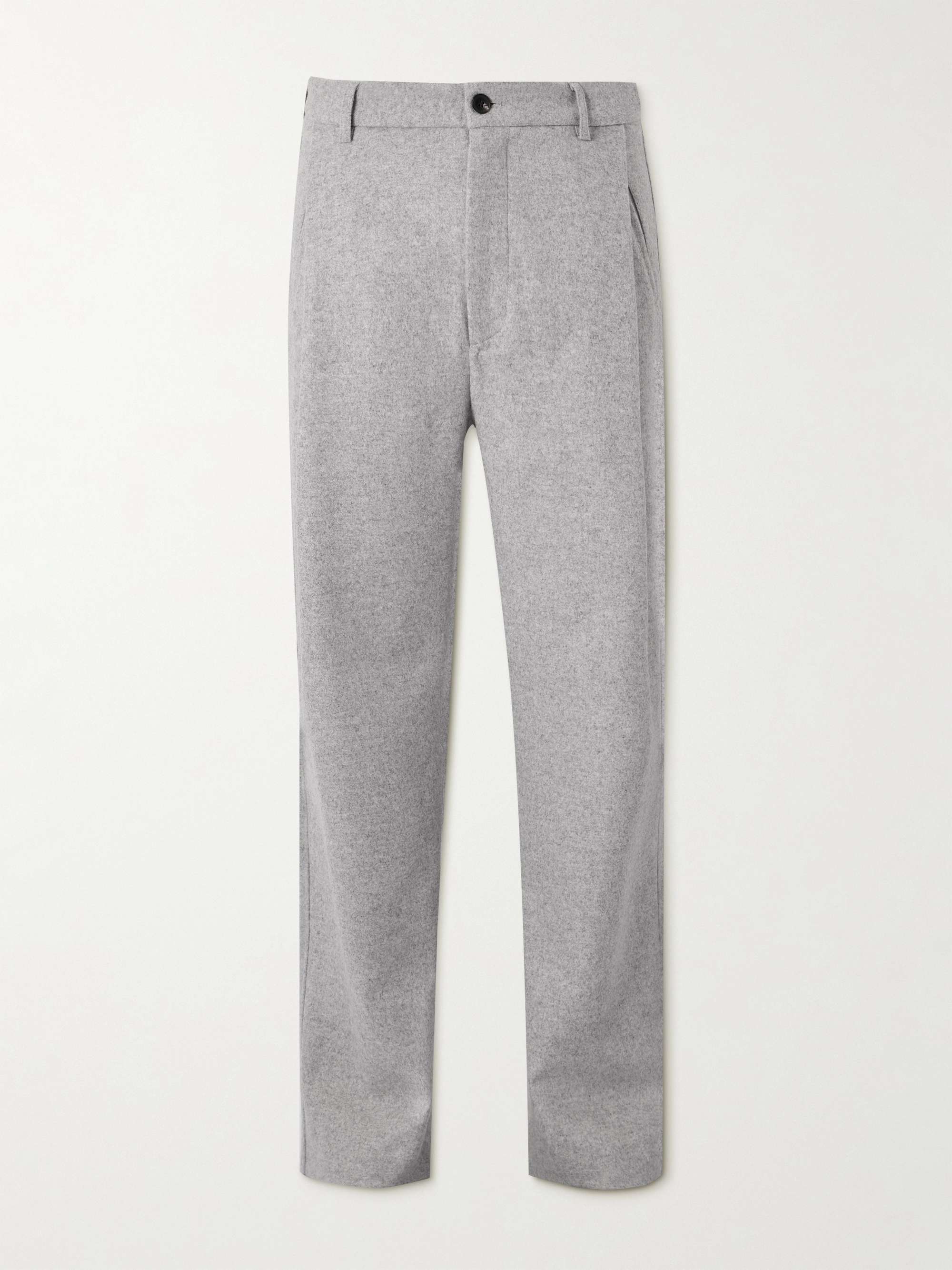 Wool-Cashmere Trousers