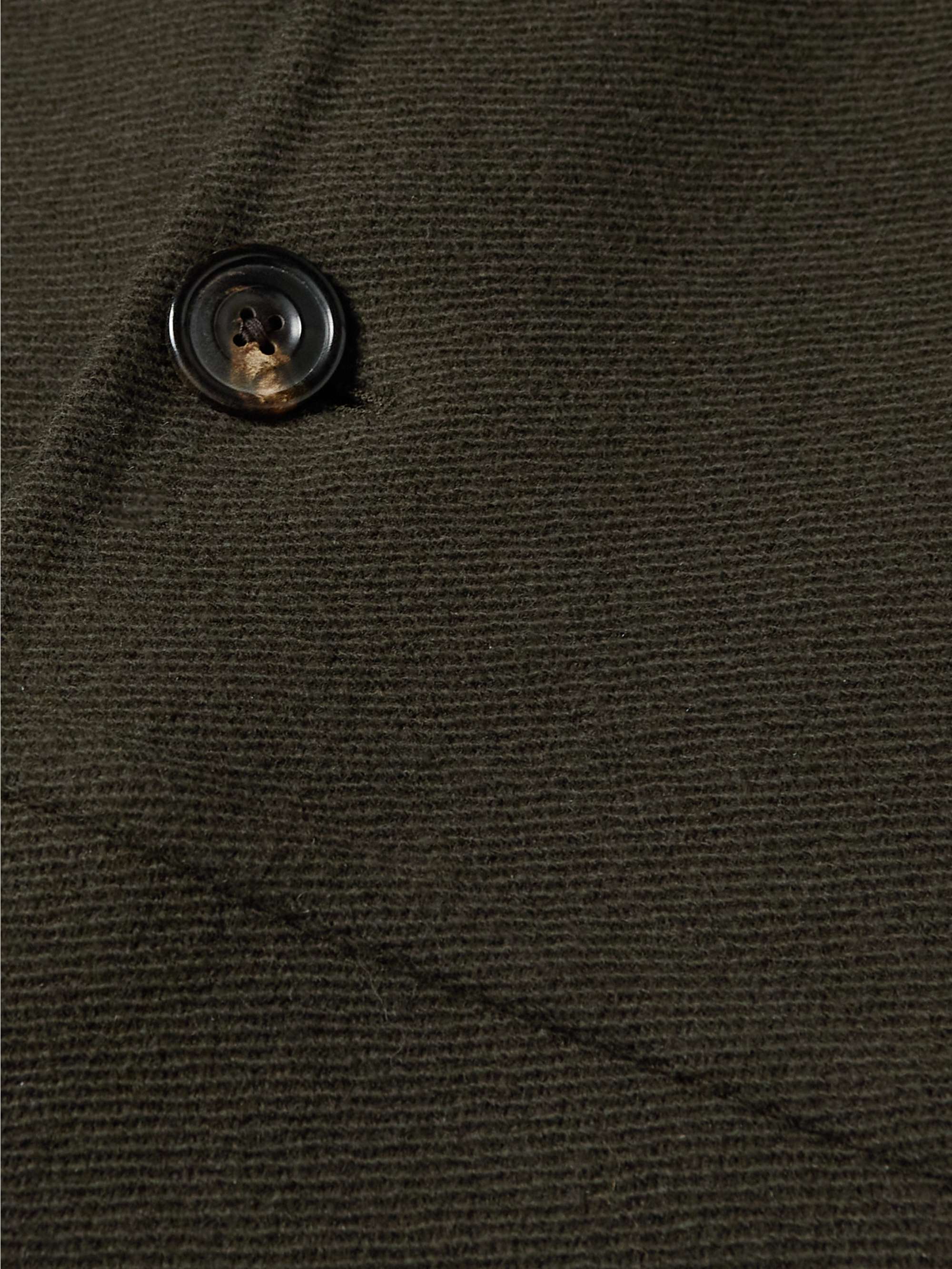 MILES LEON Virgin Wool-Twill Coat