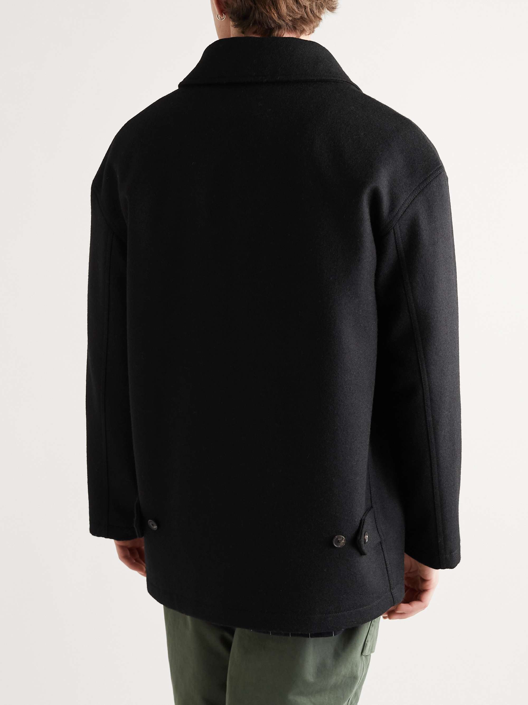 MILES LEON Bonsai Melton Wool Jacket
