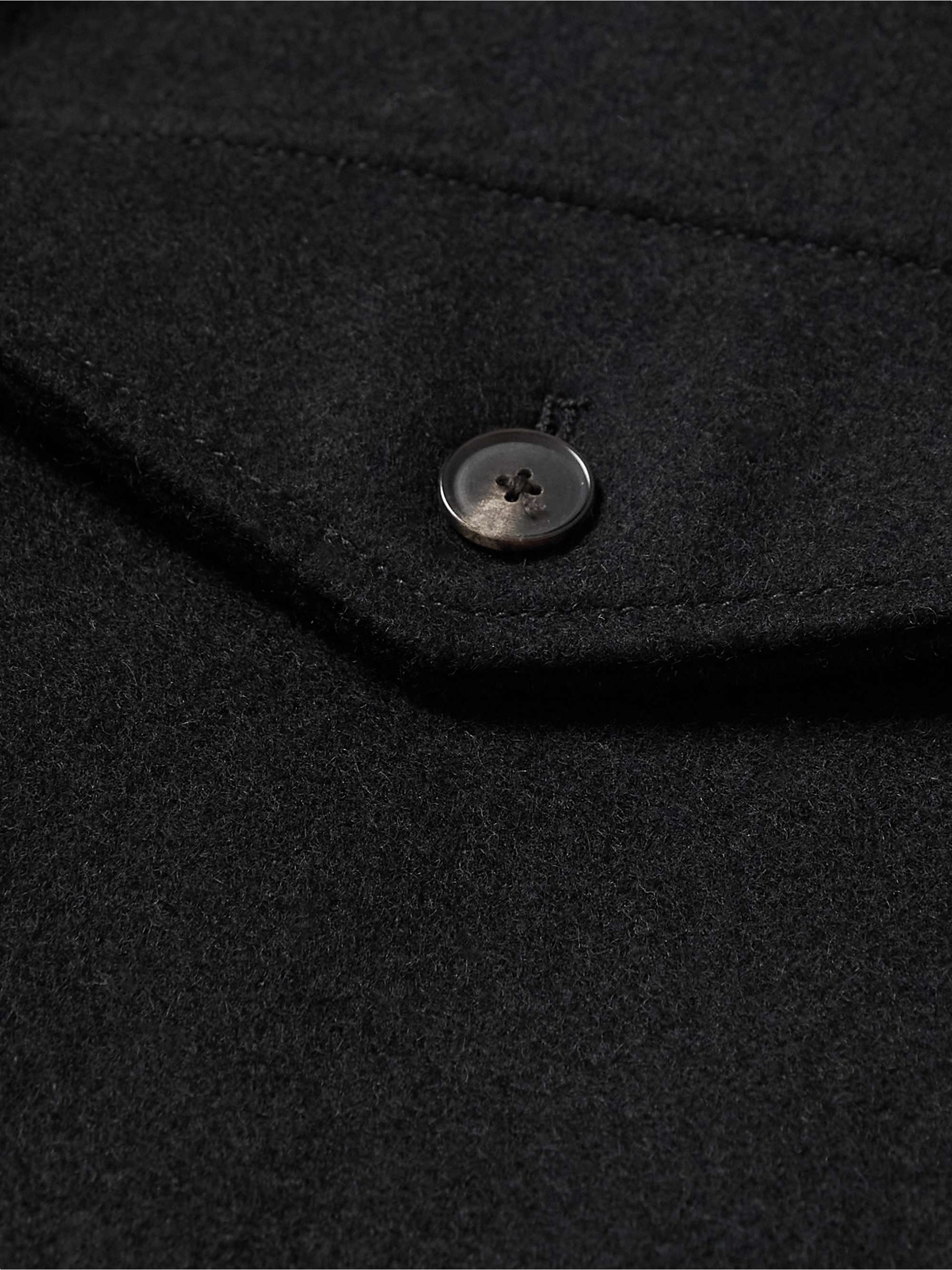 MILES LEON Bonsai Melton Wool Jacket