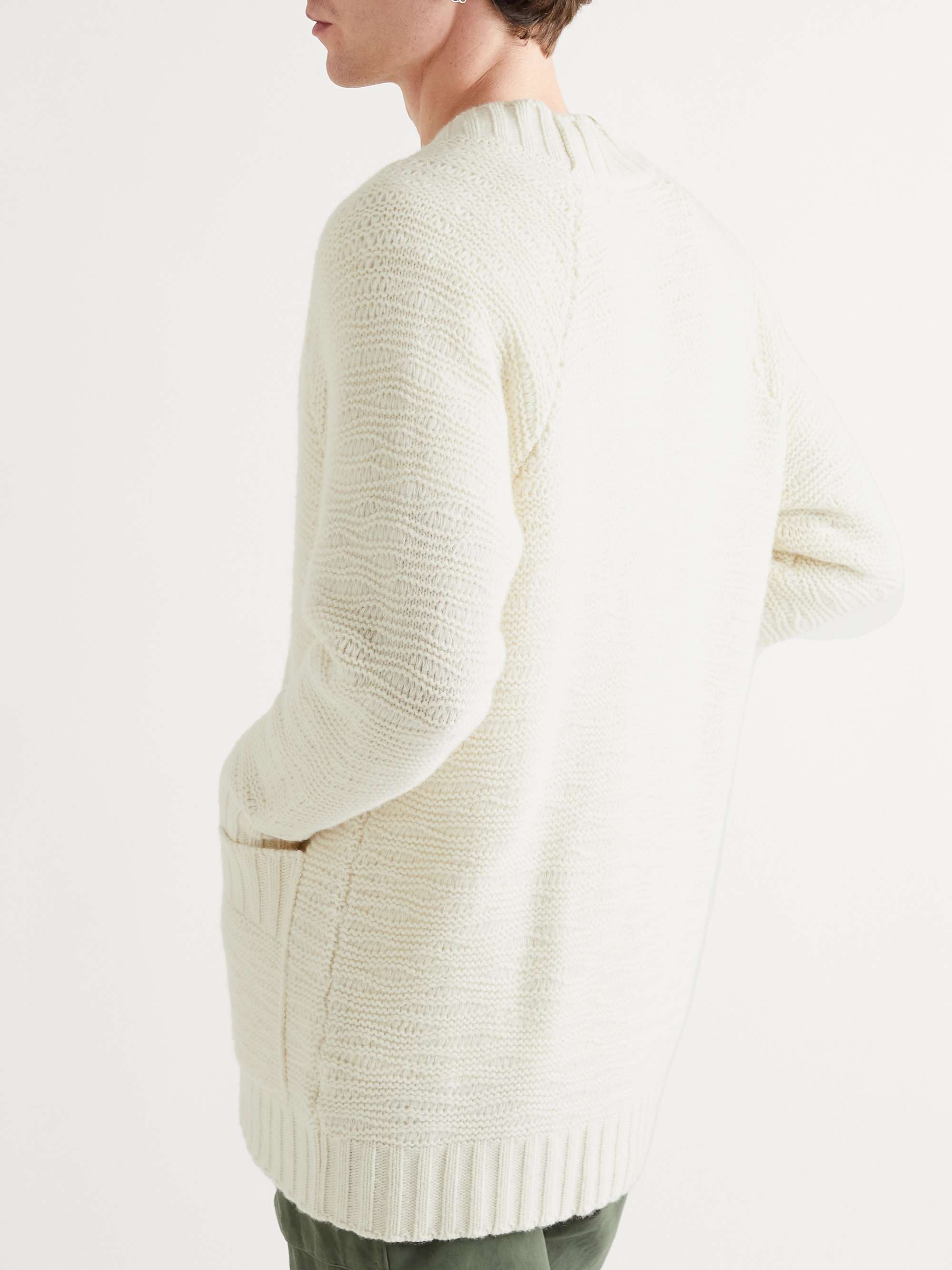 MILES LEON Wool Cardigan