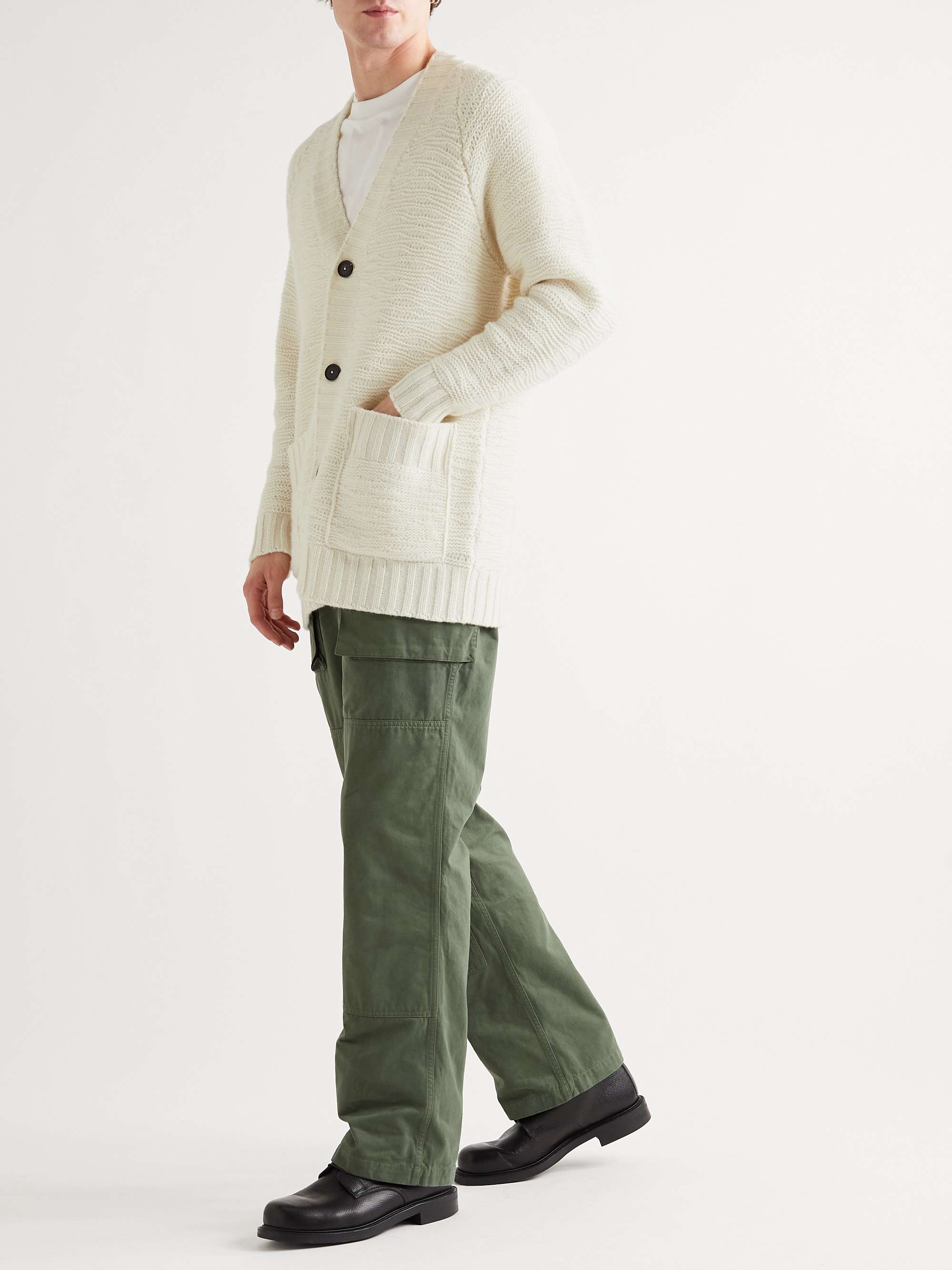 MILES LEON Wool Cardigan