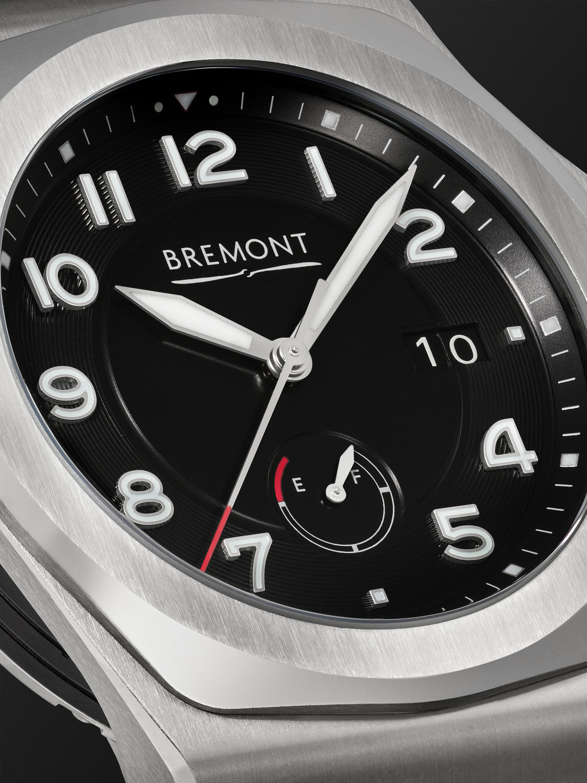 Shop Bremont Supernova Automatic 40mm Stainless Steel Watch, Ref. No. Supernova-pi-n-b In Black
