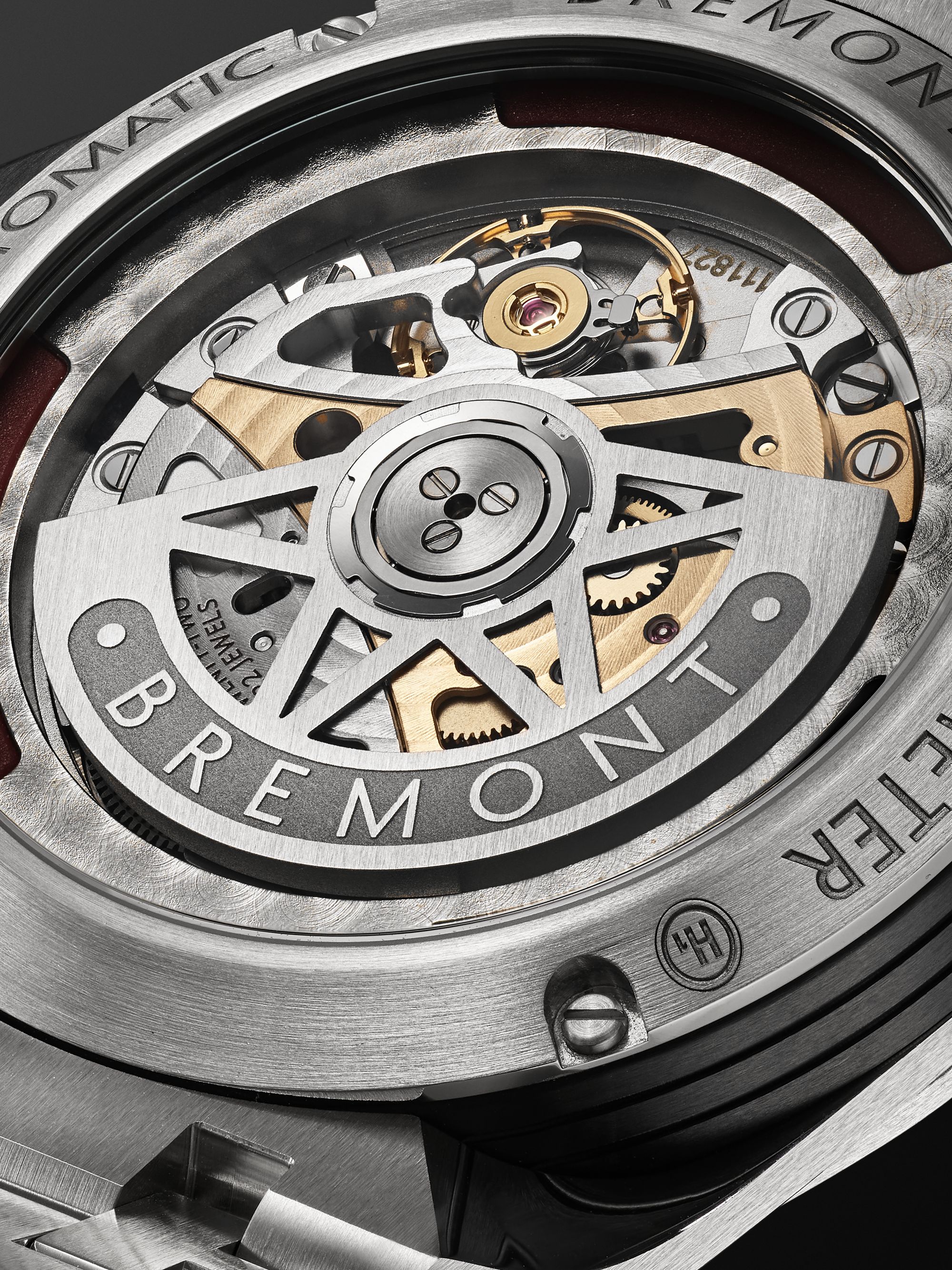 BREMONT Supernova Automatic 40mm Stainless Steel Watch, Ref. No. SUPERNOVA-PI-N-B