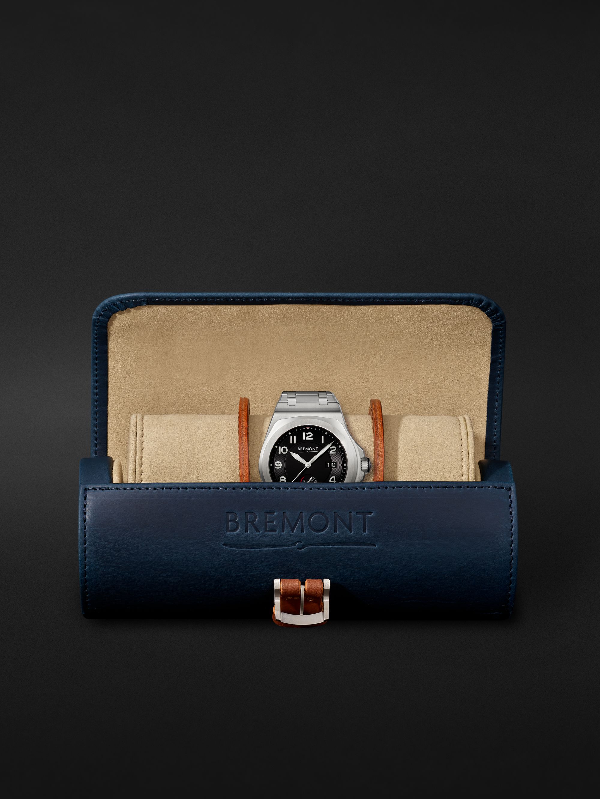 BREMONT Supernova Automatic 40mm Stainless Steel Watch, Ref. No. SUPERNOVA-PI-N-B