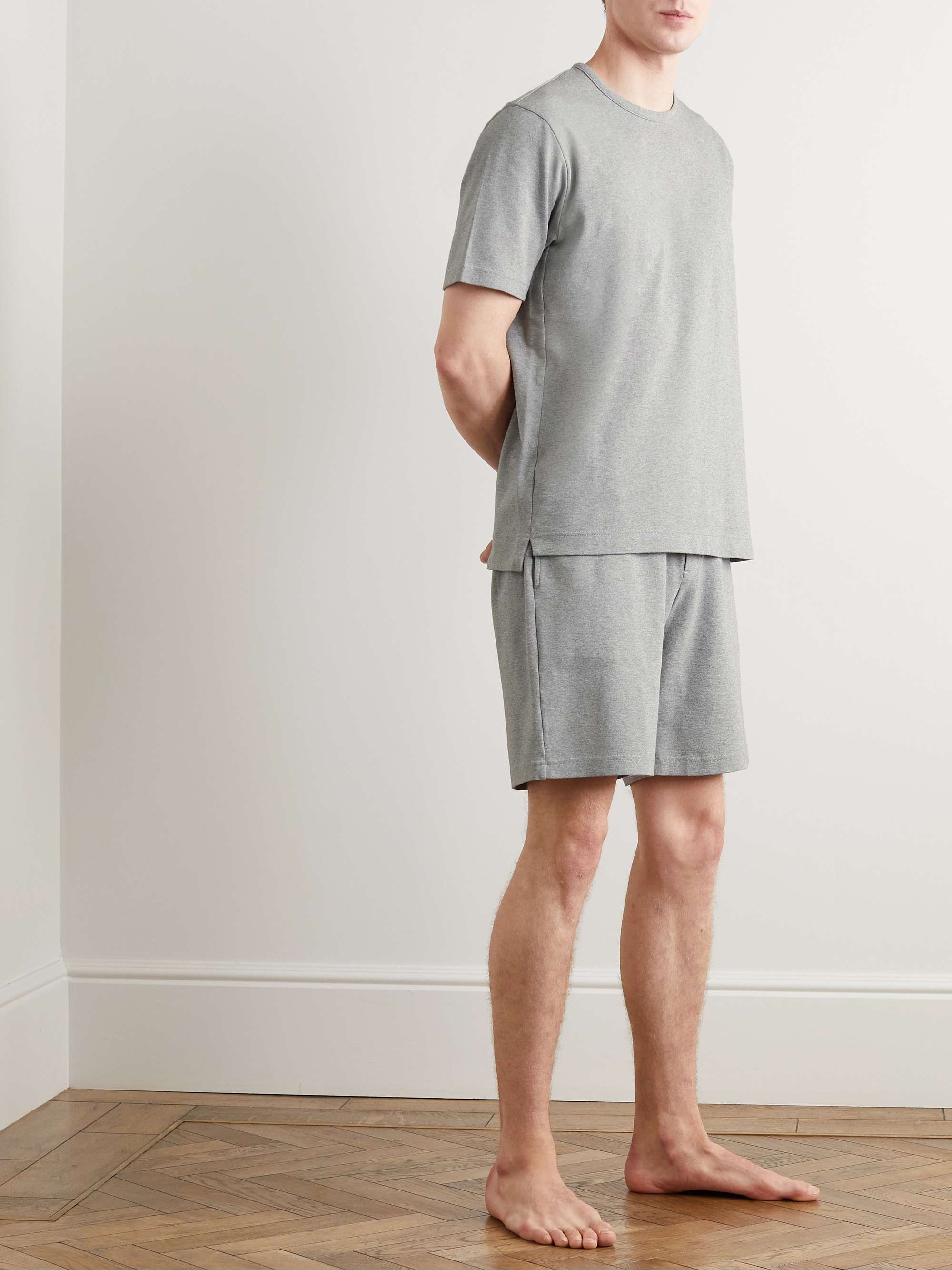 MR P. Cotton-Jersey Pyjama Shorts