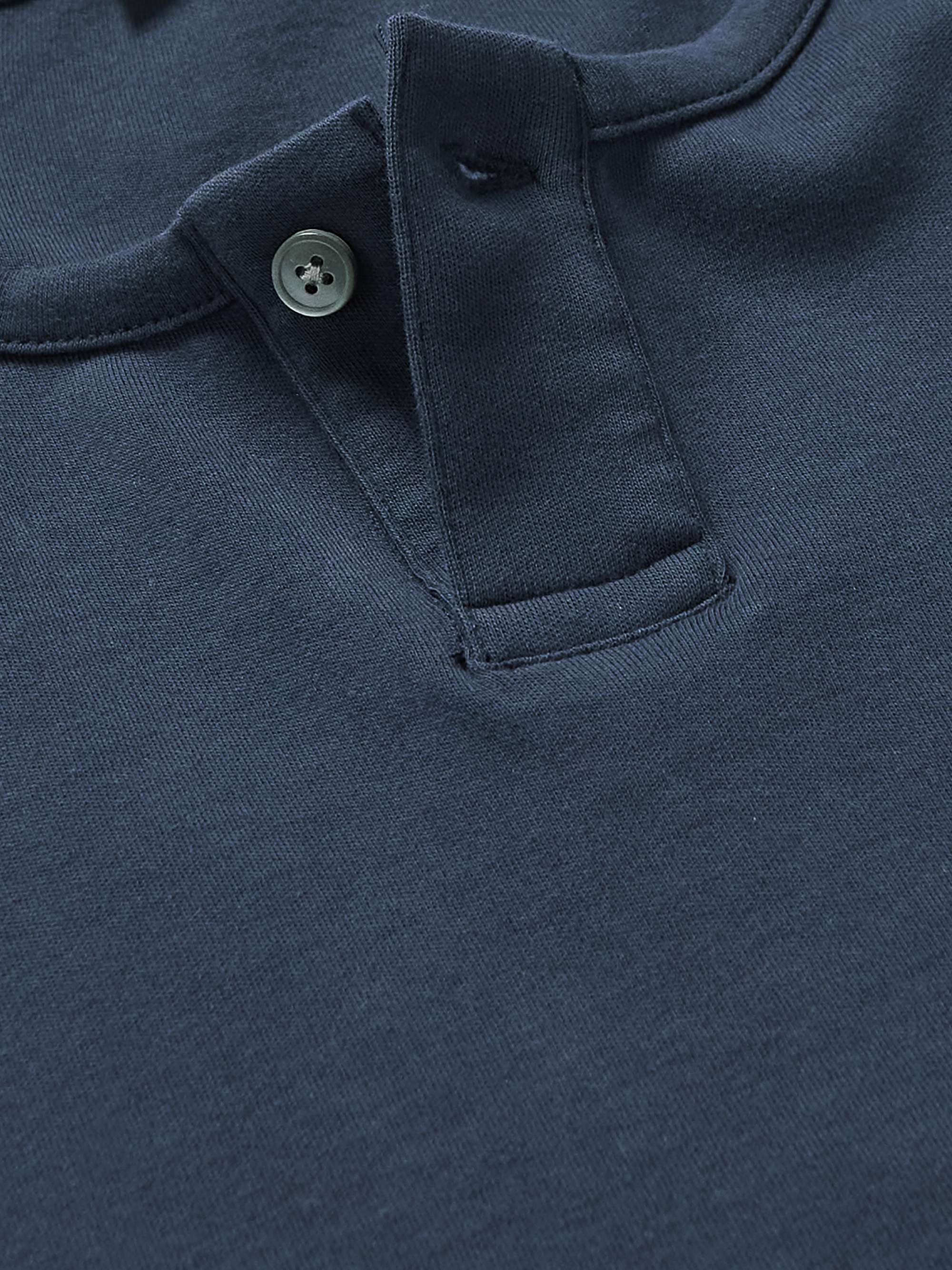 MR P. Cotton-Jersey Henley Pyjama Shirt