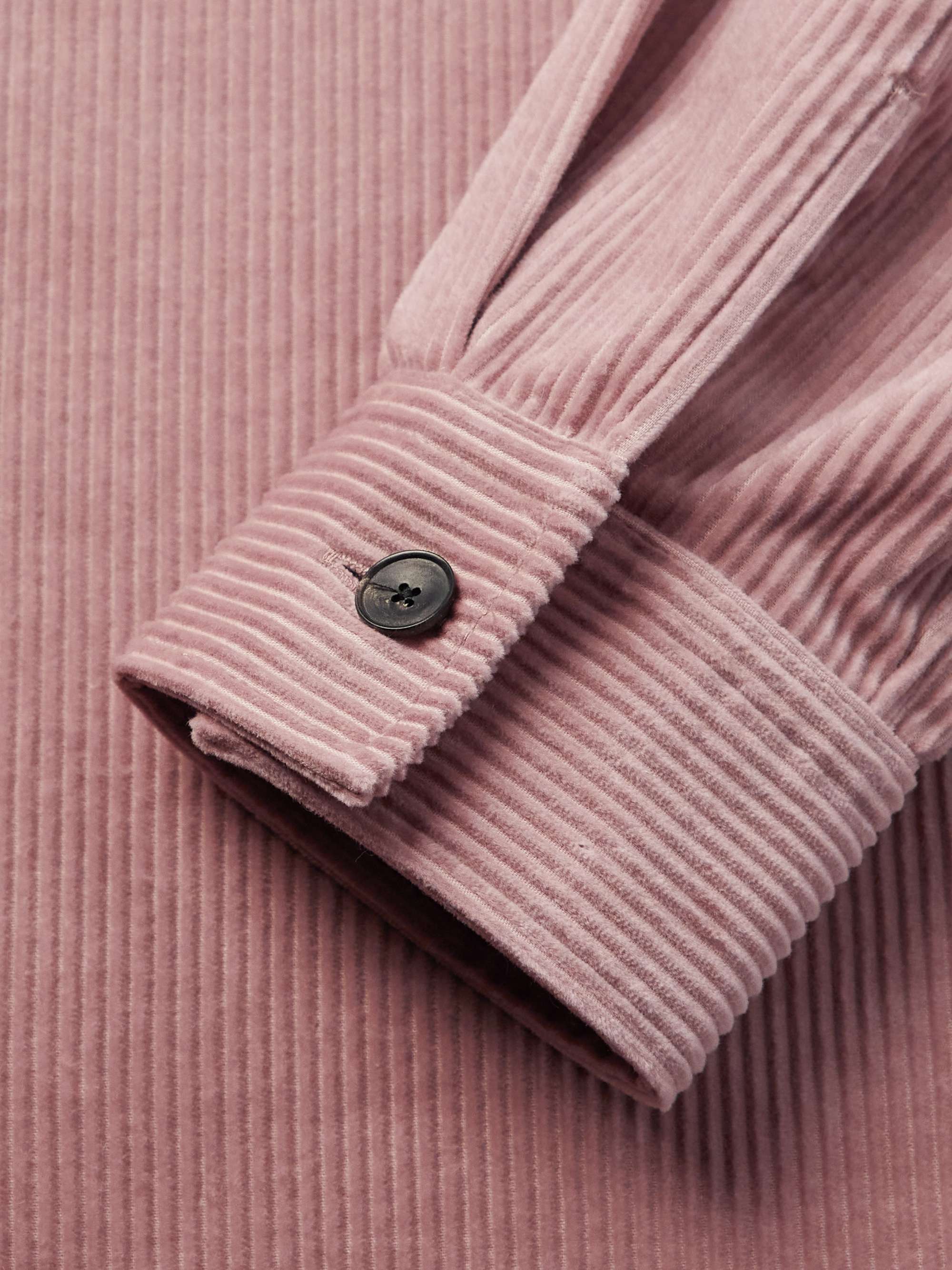 MR P. Cotton and Cashmere-Blend Corduroy Overshirt