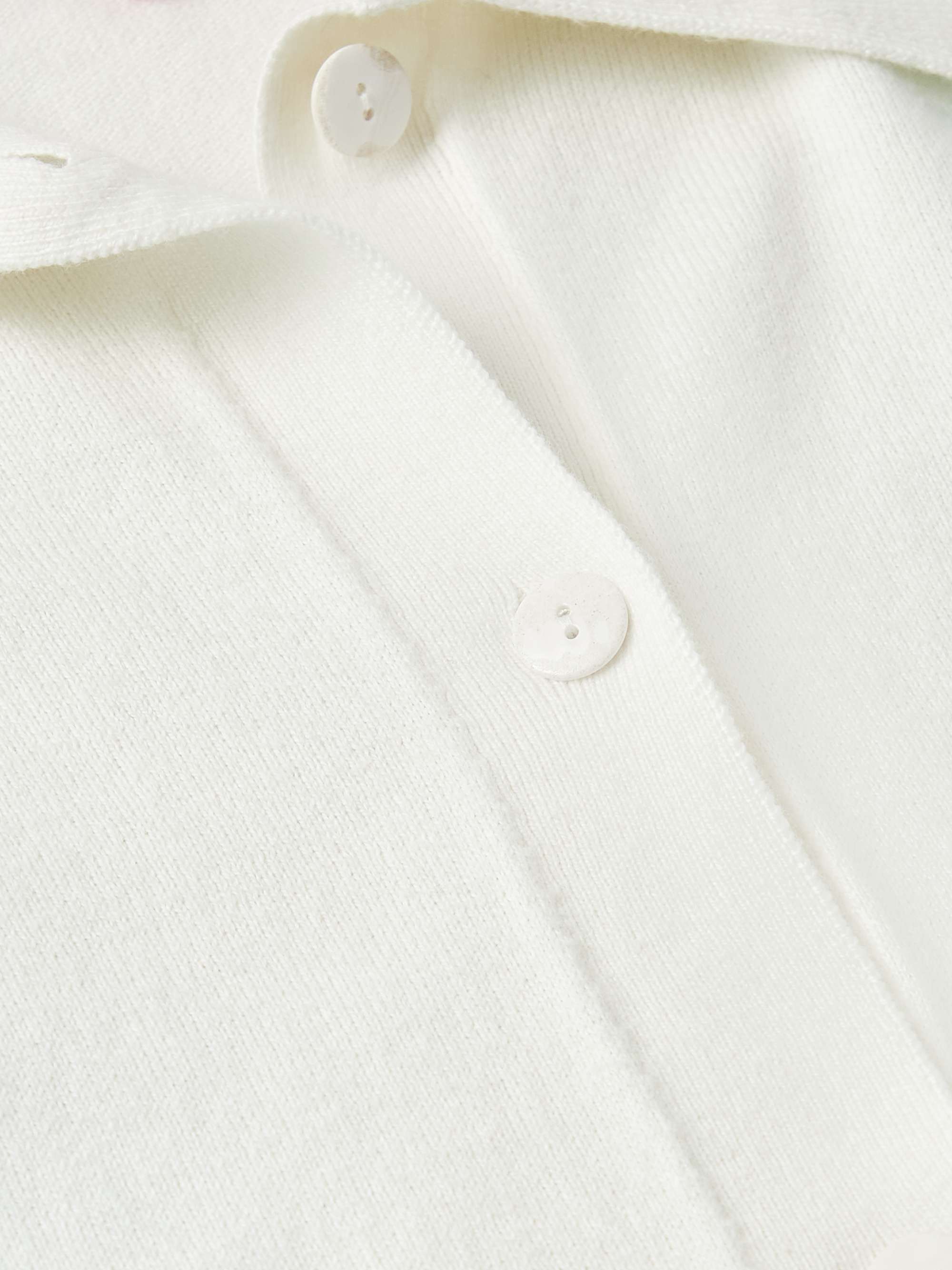THE ELDER STATESMAN Nova Tie-Dyed Organic Cotton and Cashmere-Blend Shirt