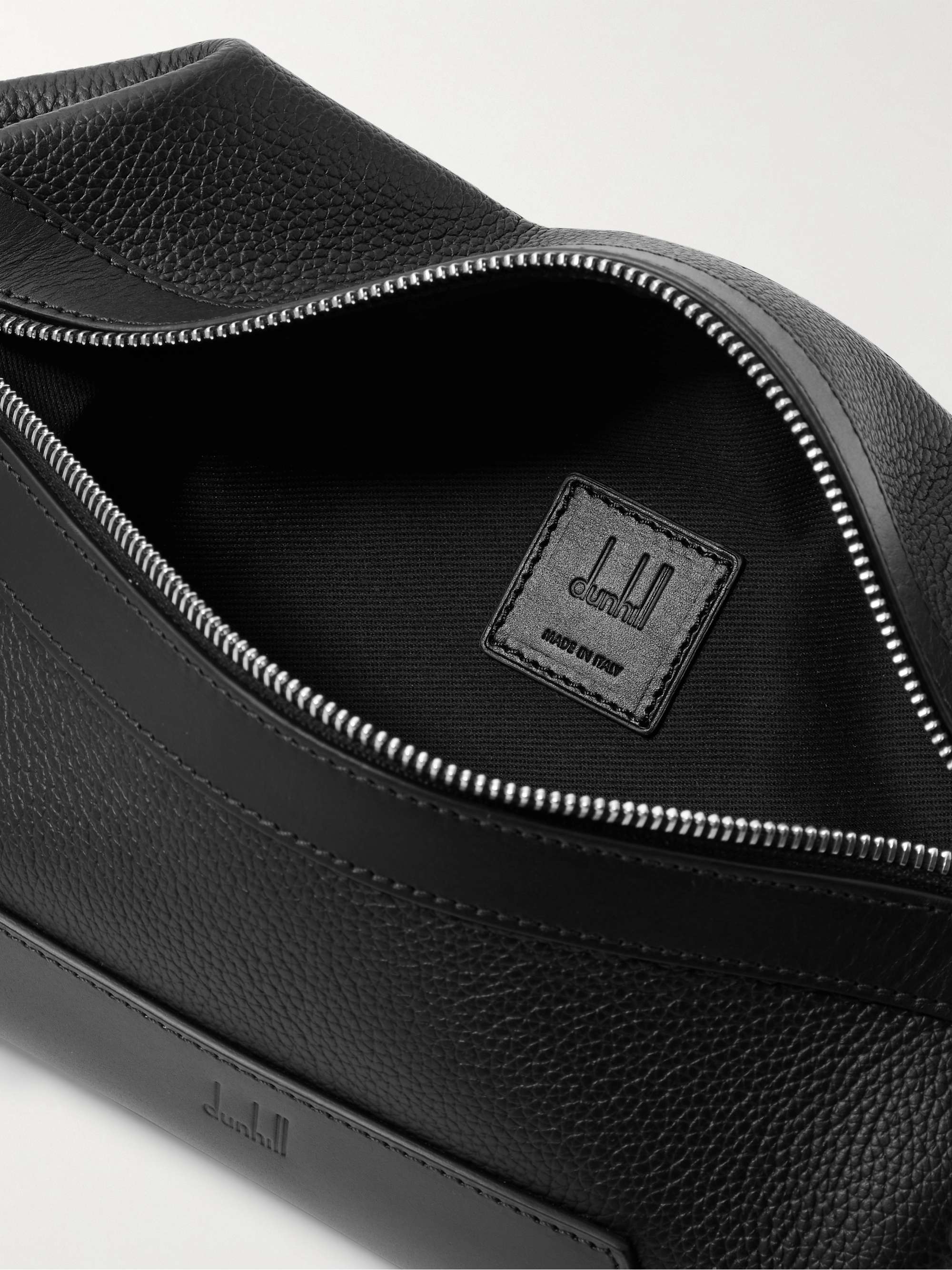 DUNHILL 1893 Harness Full-Grain Leather Belt Bag