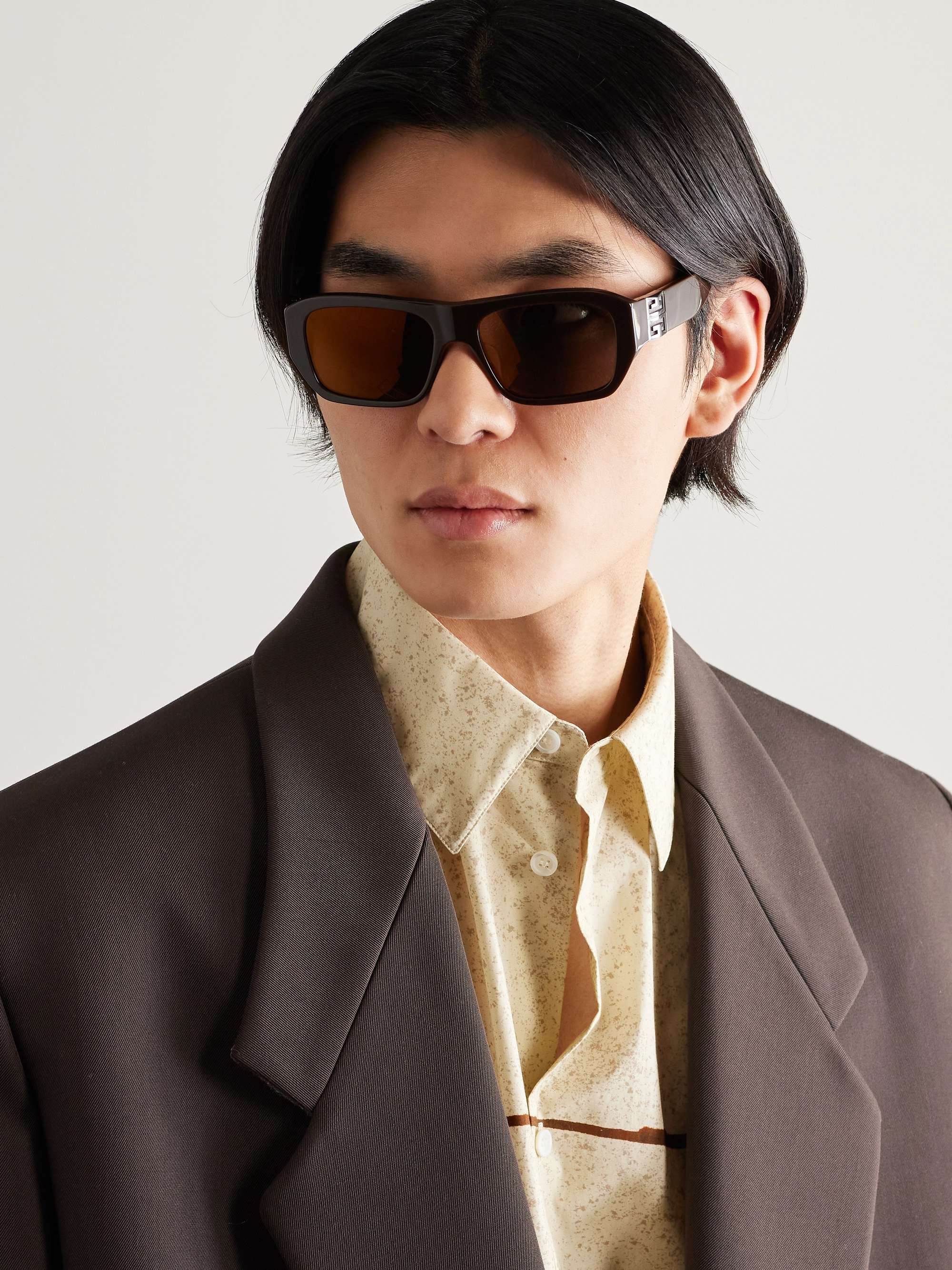 GIVENCHY Square-Frame Acetate Sunglasses for Men | MR PORTER