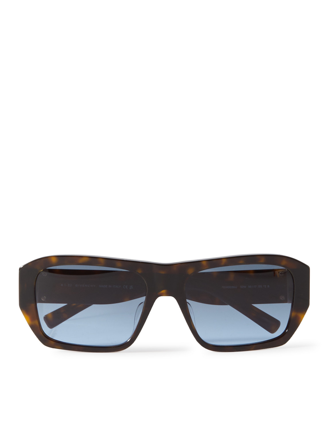 Givenchy 4g Sun Square-frame Tortoiseshell Acetate Sunglasses In Brown