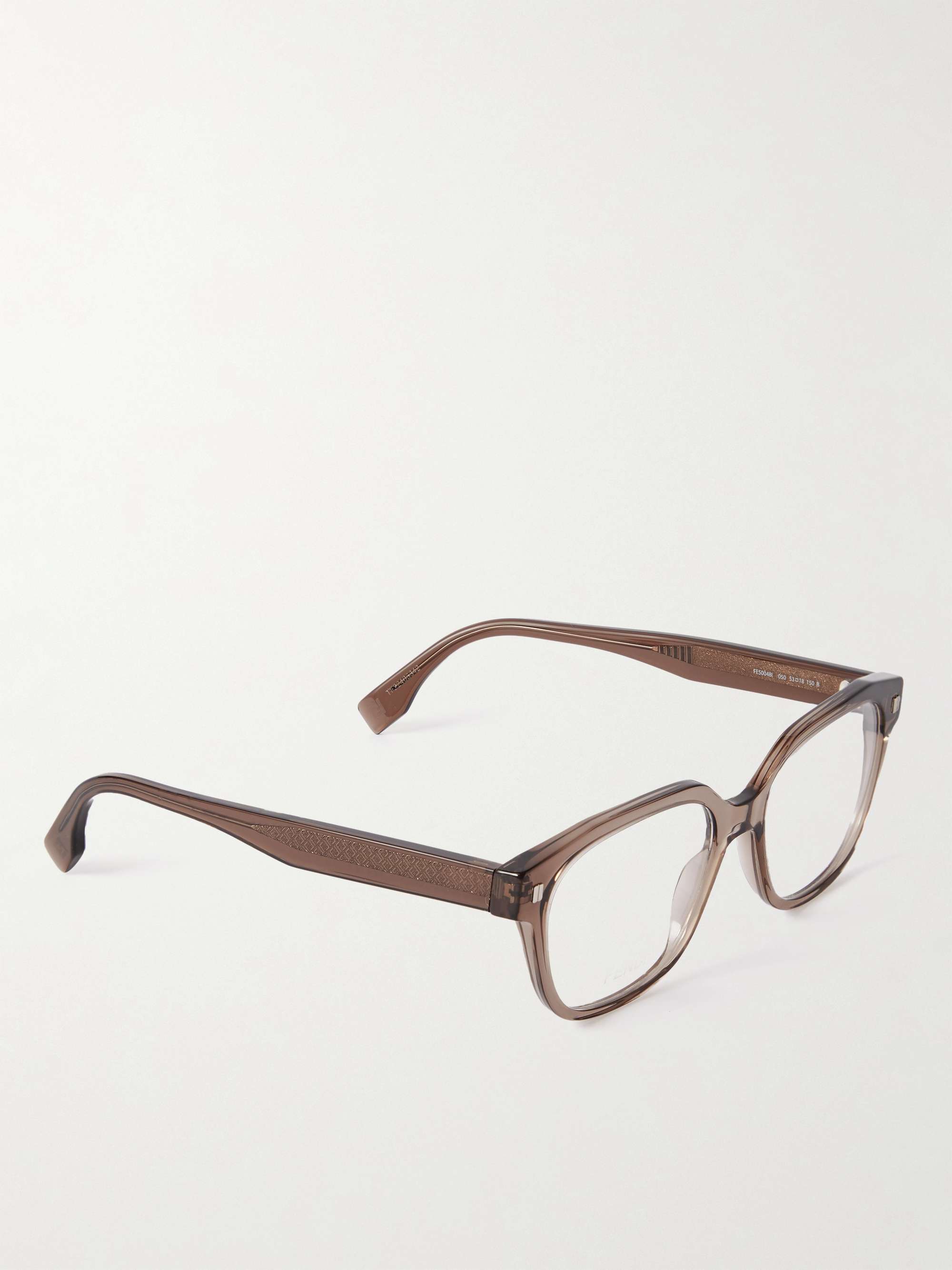 FENDI D-Frame Acetate Optical Glasses