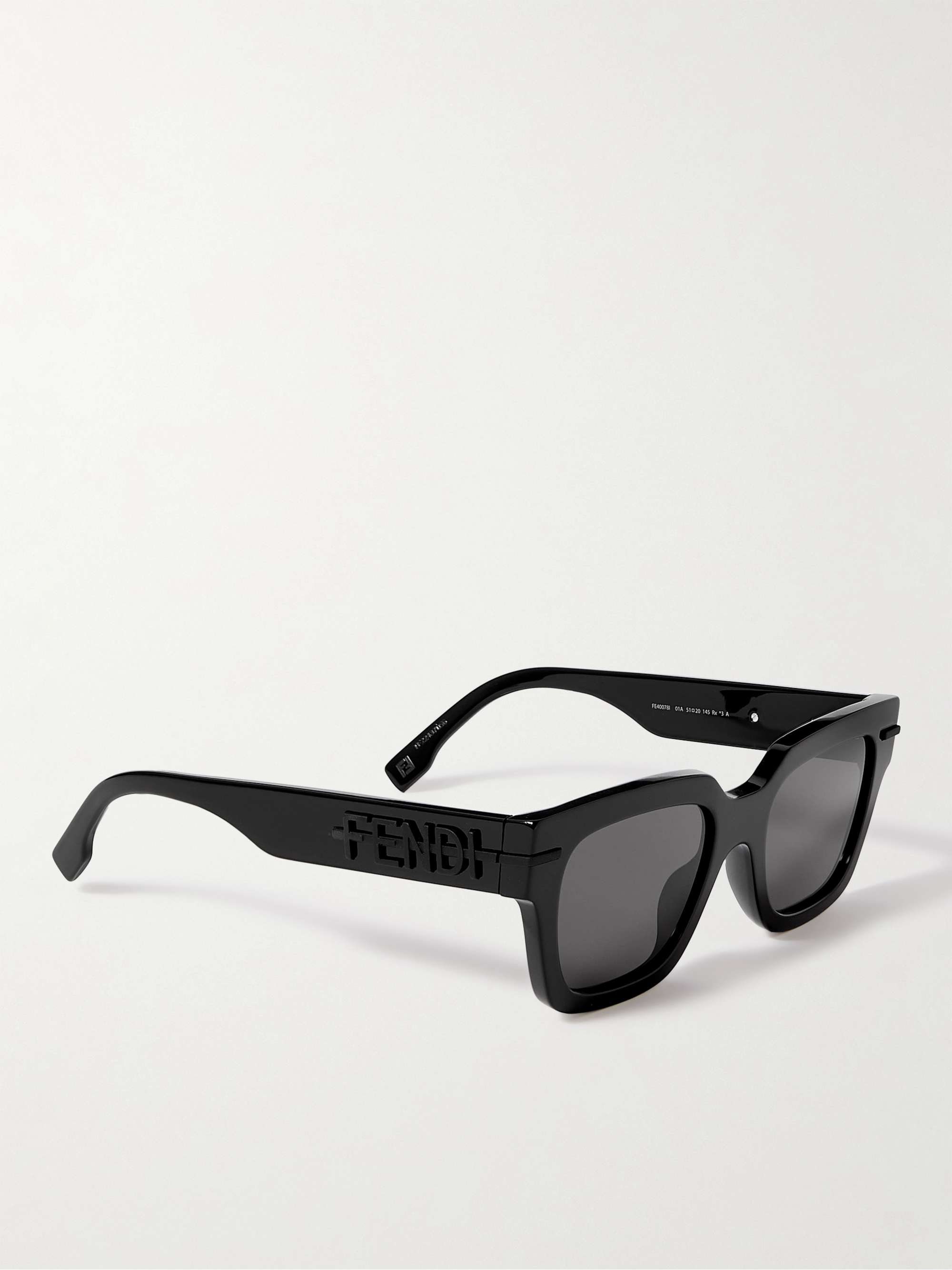 FENDI Fendigraphy Sqaure-Frame Acetate Sunglasses