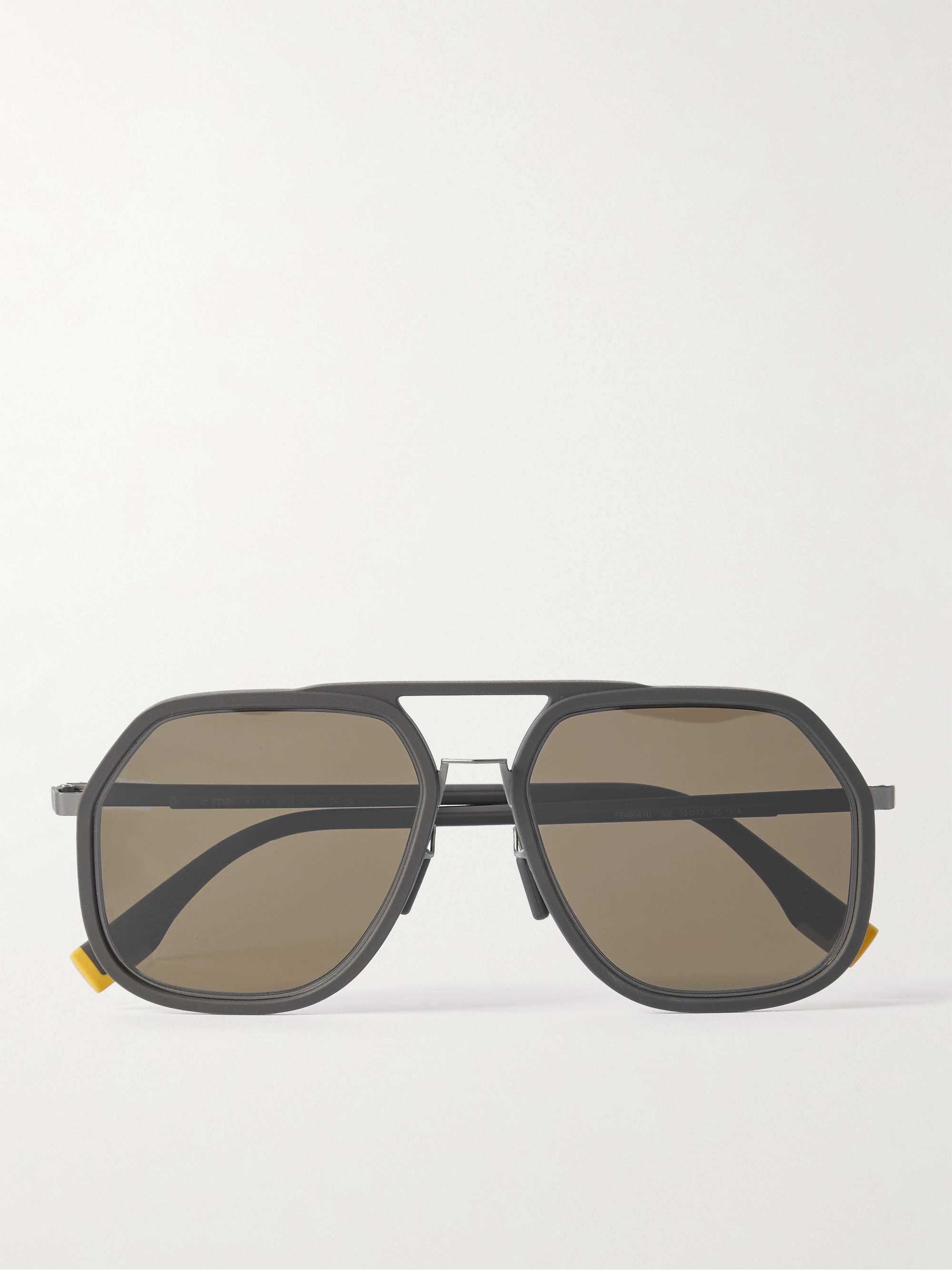 Fendi Men's Aviator-Style Sunglasses