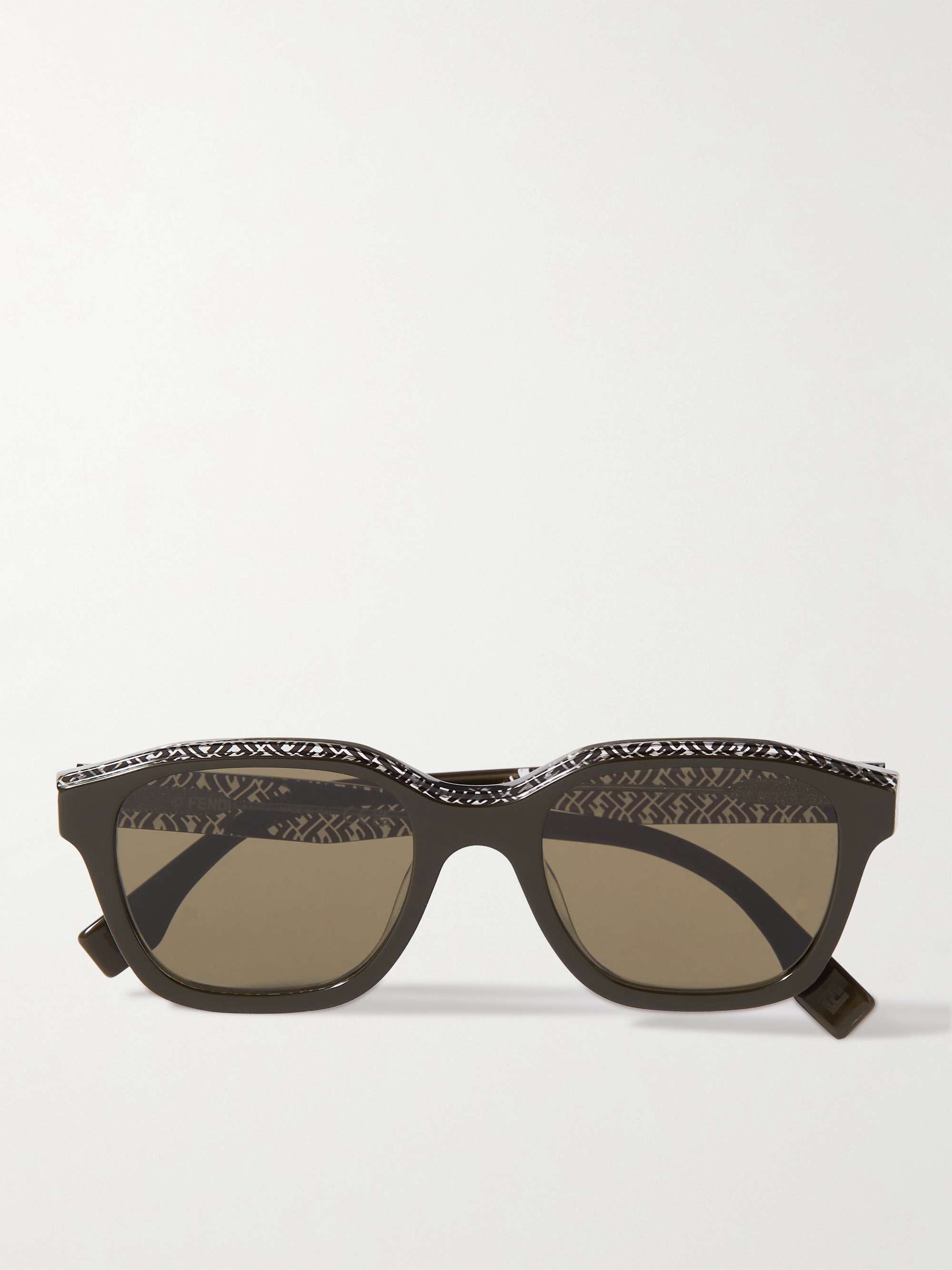 Fendi Eyewear Monogram Cat-Eye Sunglasses