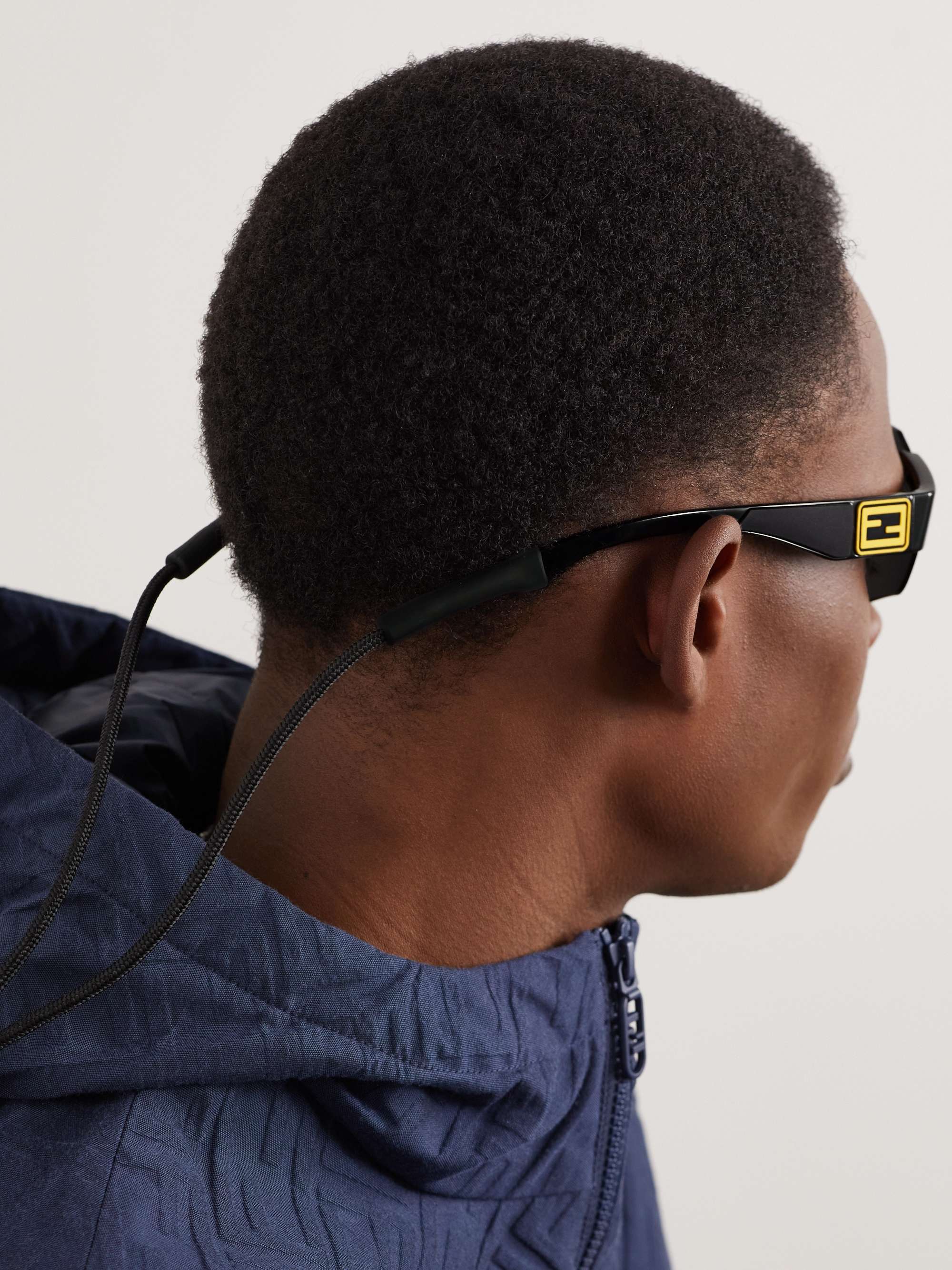 FENDI Frameless Acetate Sunglasses