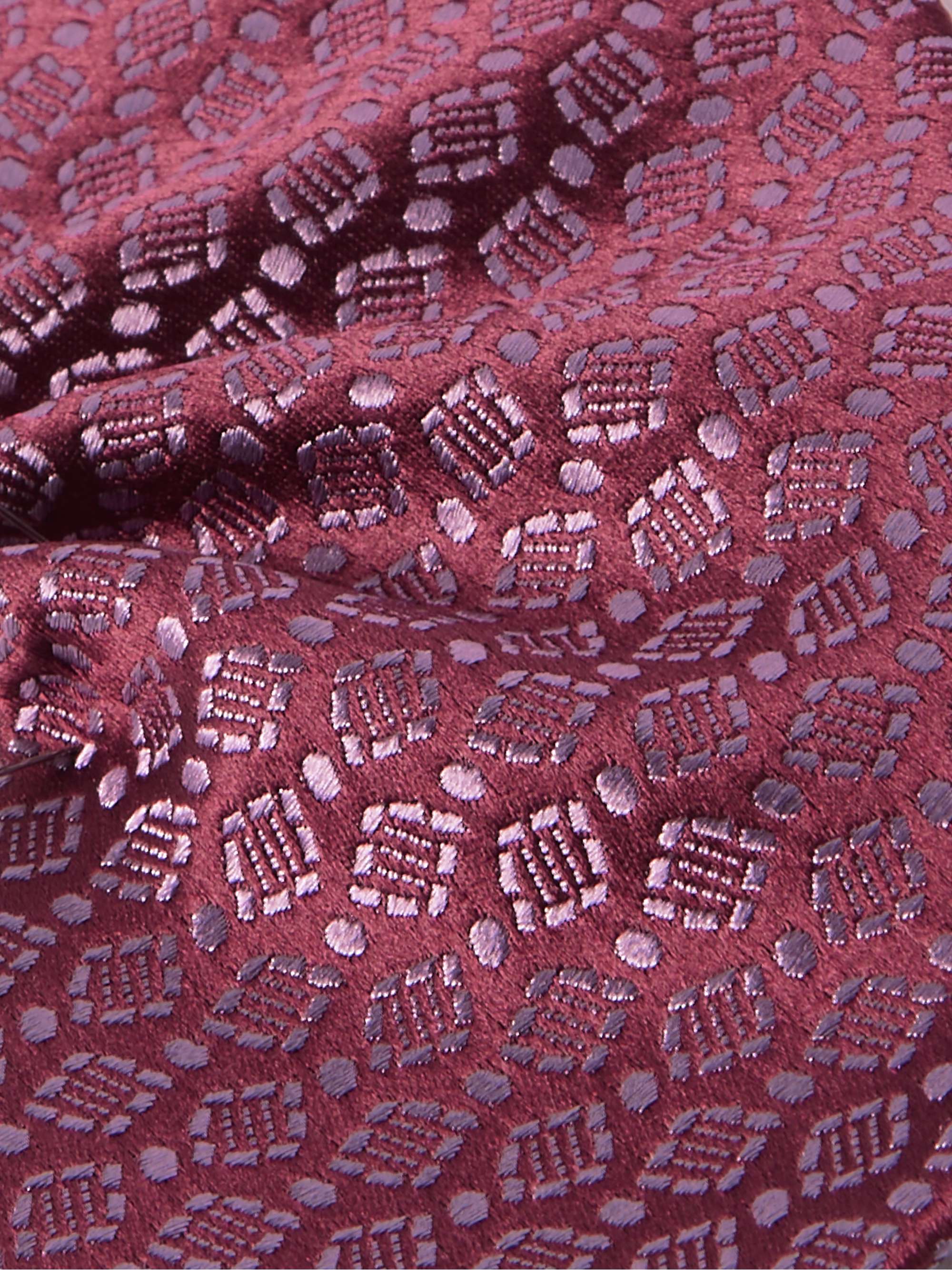 CHARVET 8.5cm Silk-Jacquard Tie