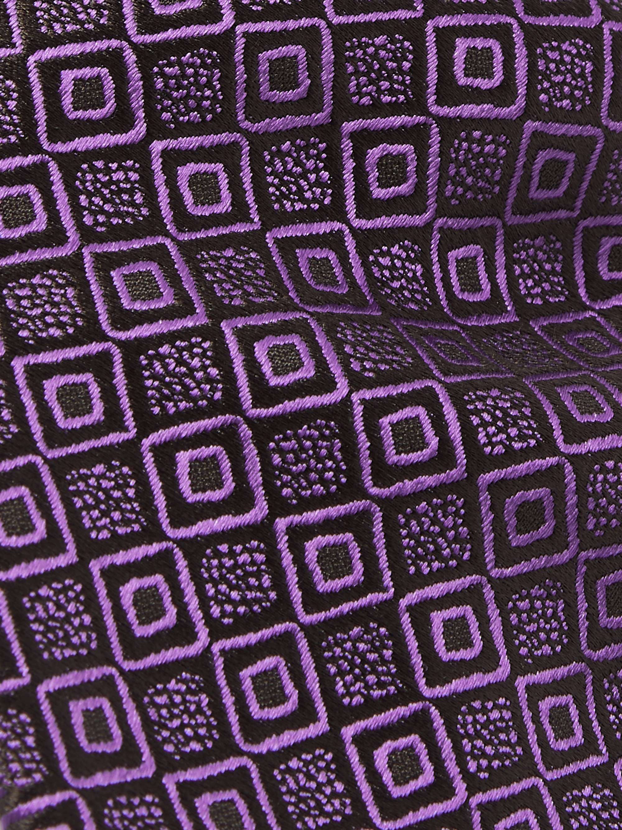 CHARVET 8.5cm Silk-Jacquard Tie