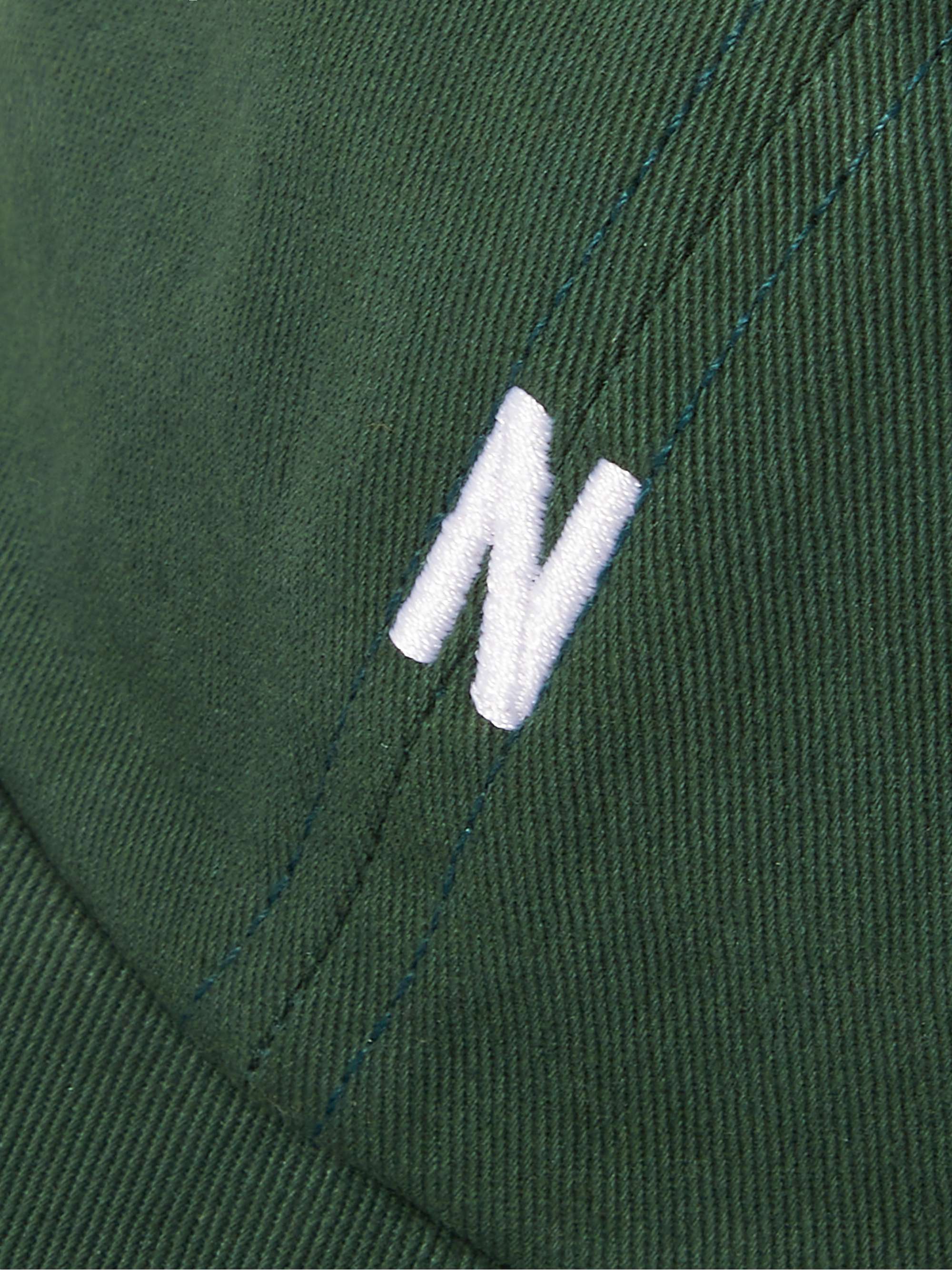 NORSE PROJECTS Logo-Embroidered Cotton-Twill Baseball Cap