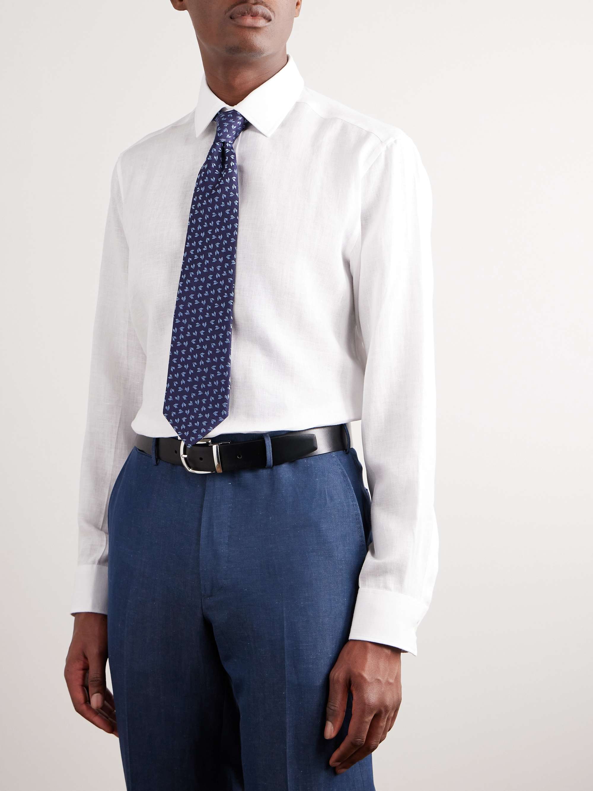 CHARVET Linen Shirt for Men | MR PORTER