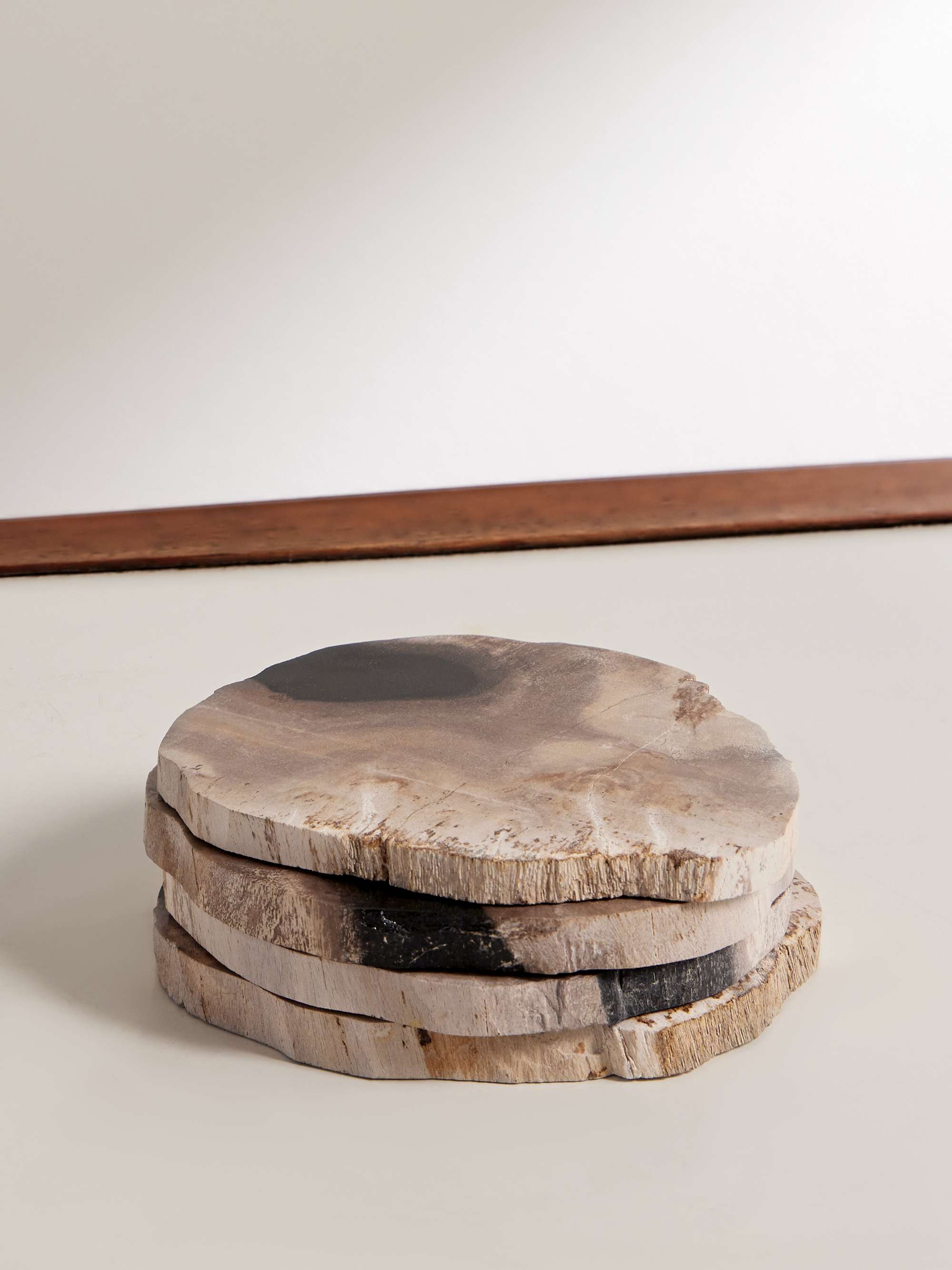 SOHO HOME Set of Four Balfern Wooden Coasters for Men MR PORTER