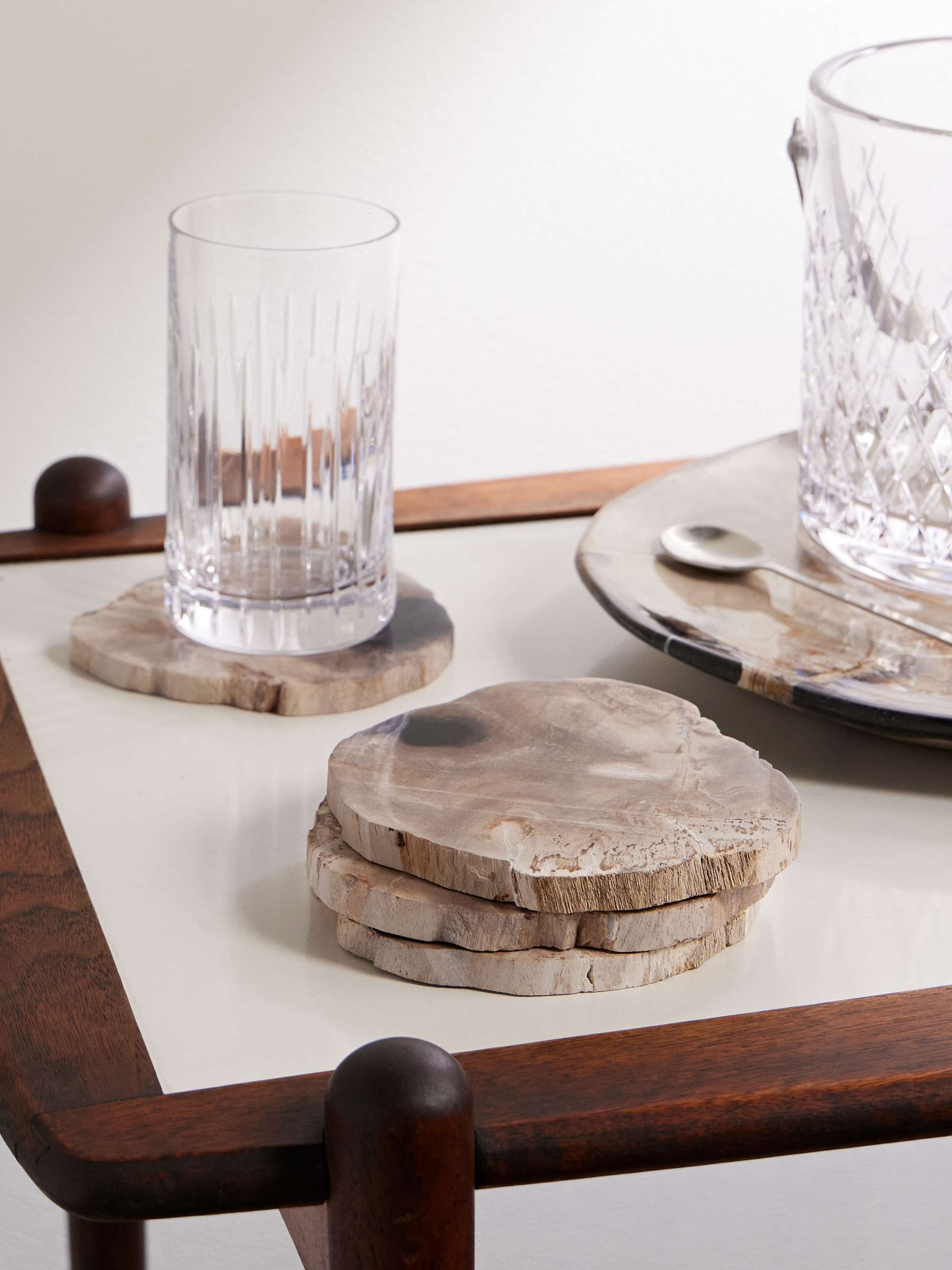 SOHO HOME Set of Four Balfern Wooden Coasters for Men MR PORTER