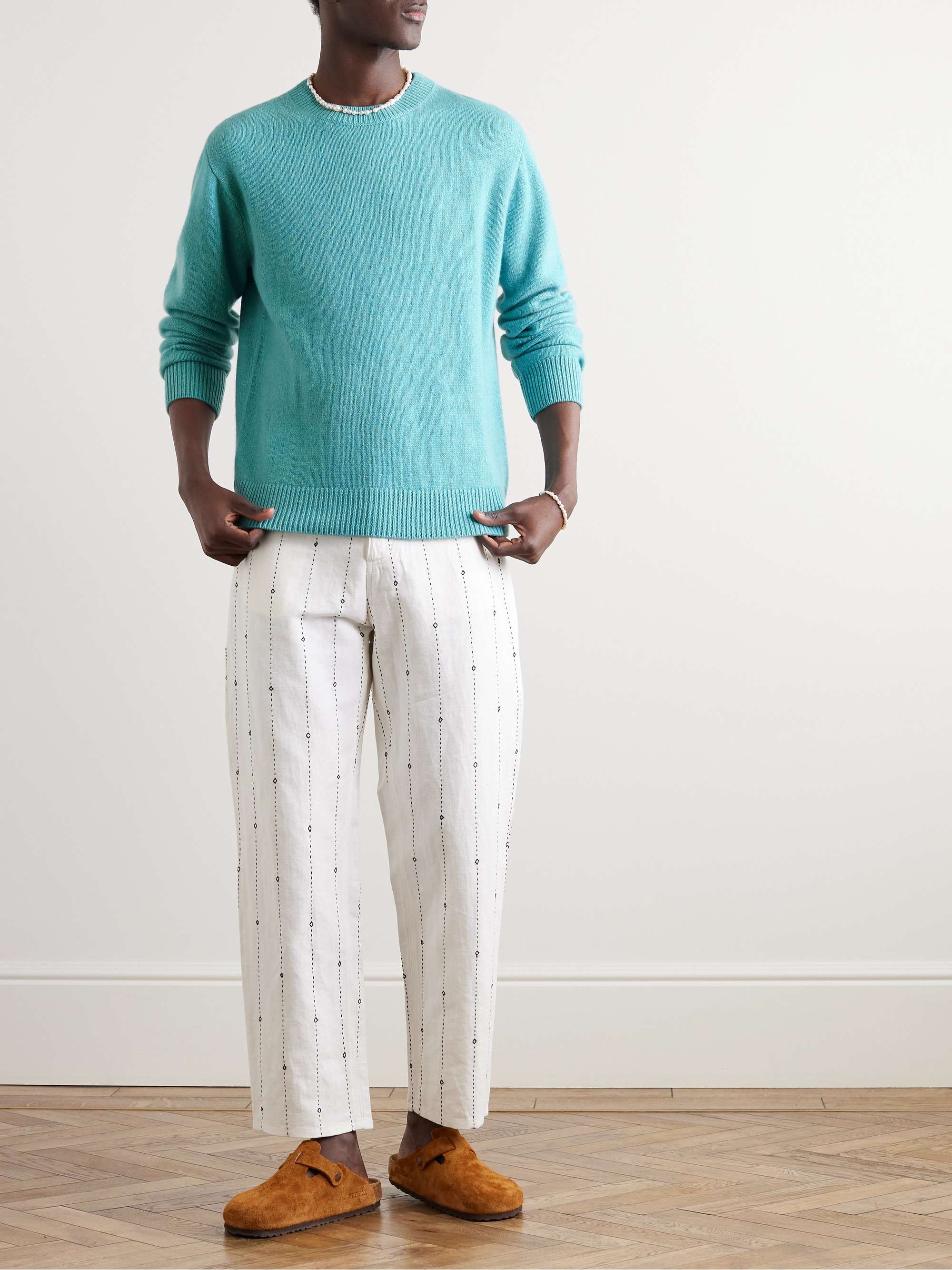 THE ELDER STATESMAN Cashmere Sweater
