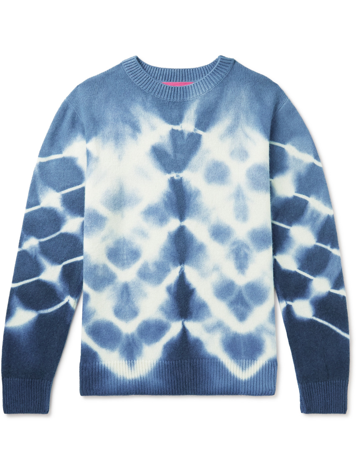 Wavey Tie-Dyed Cashmere Sweater