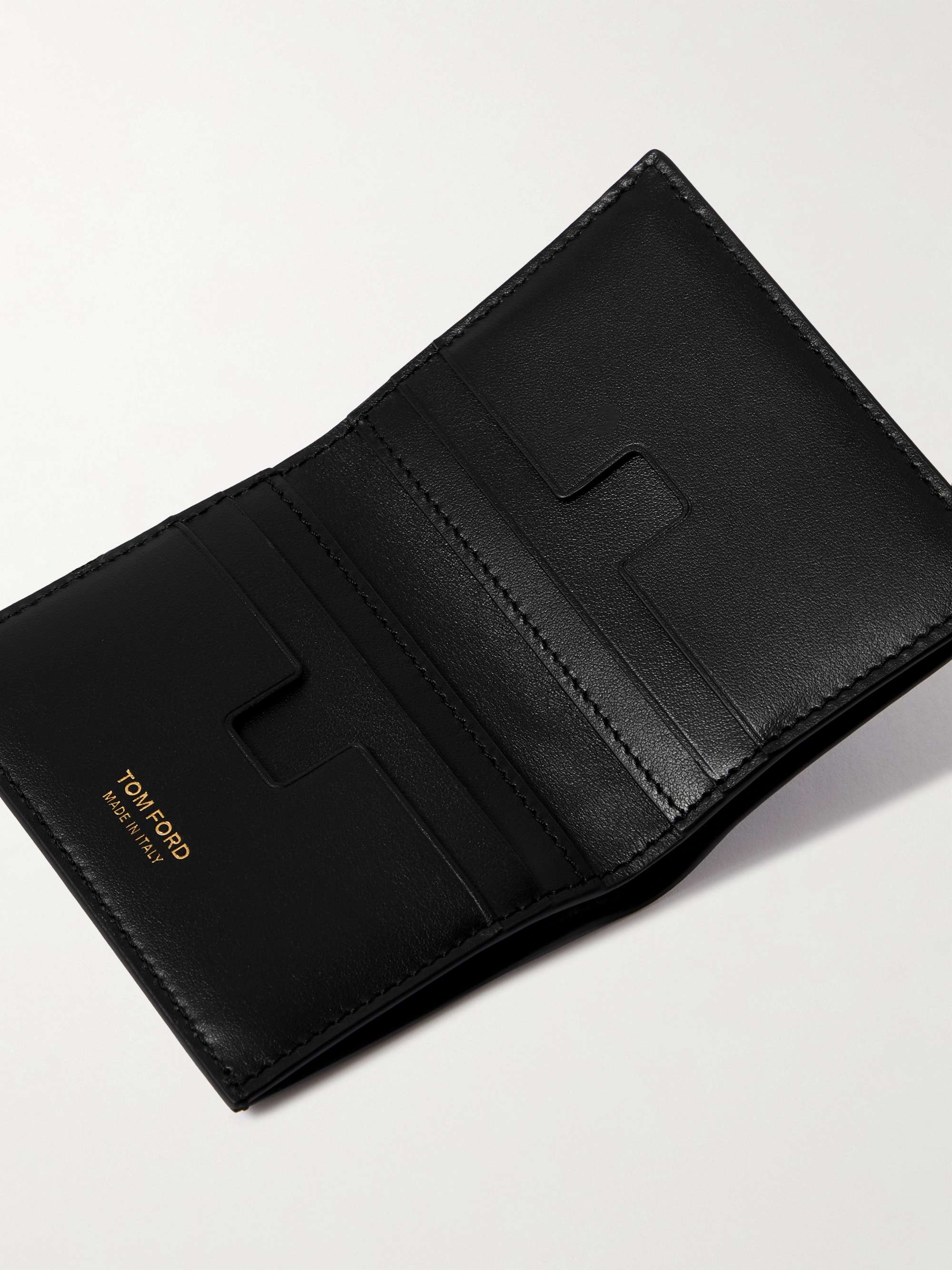 FORD Croc-Effect Leather Bifold for Men MR PORTER