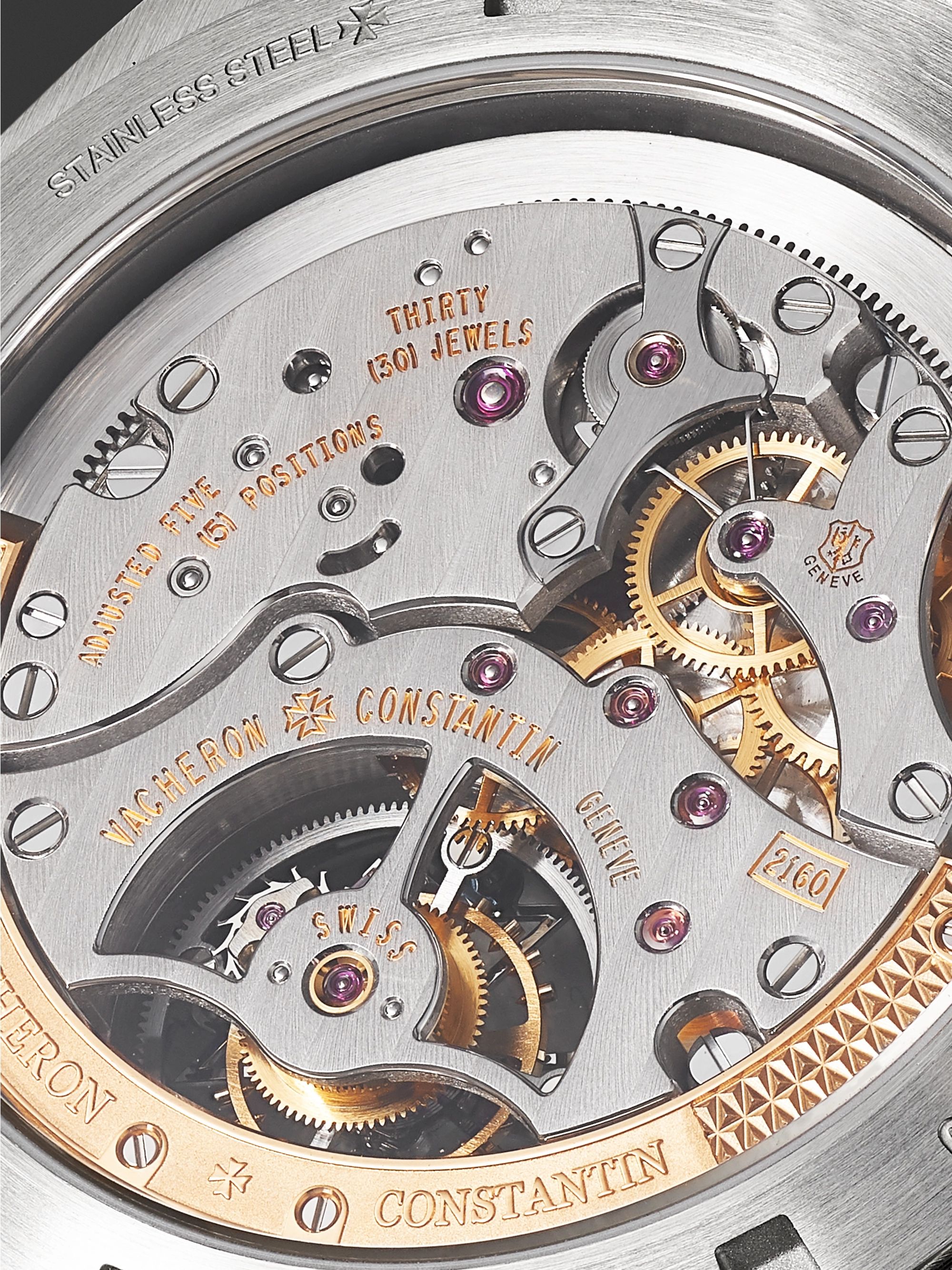 VACHERON CONSTANTIN Overseas Tourbillon Automatic 42.5mm Stainless Steel Watch, Ref. No 6000V/110A-B544