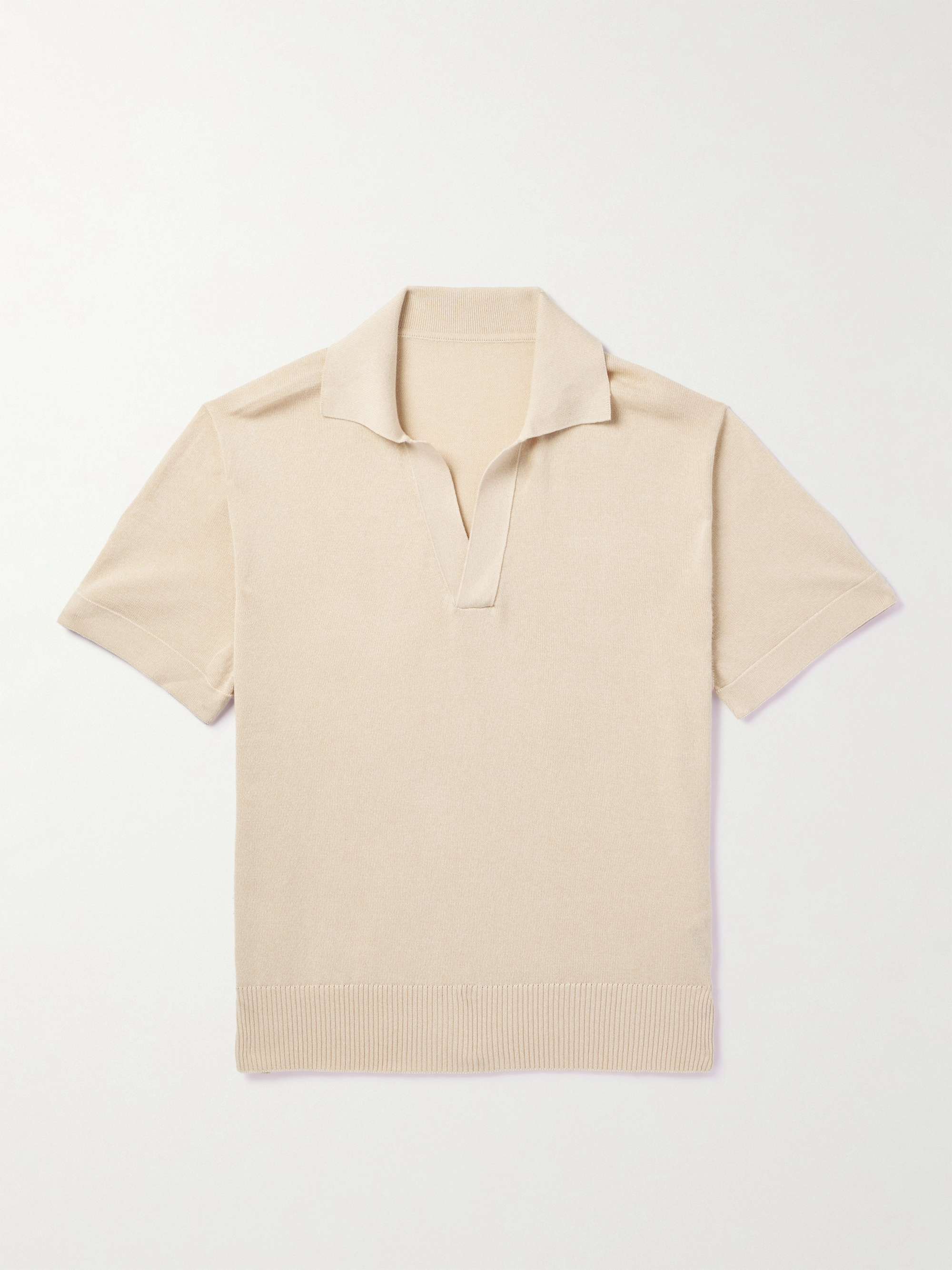 STÒFFA Mouliné Cotton Polo Shirt for Men | MR PORTER