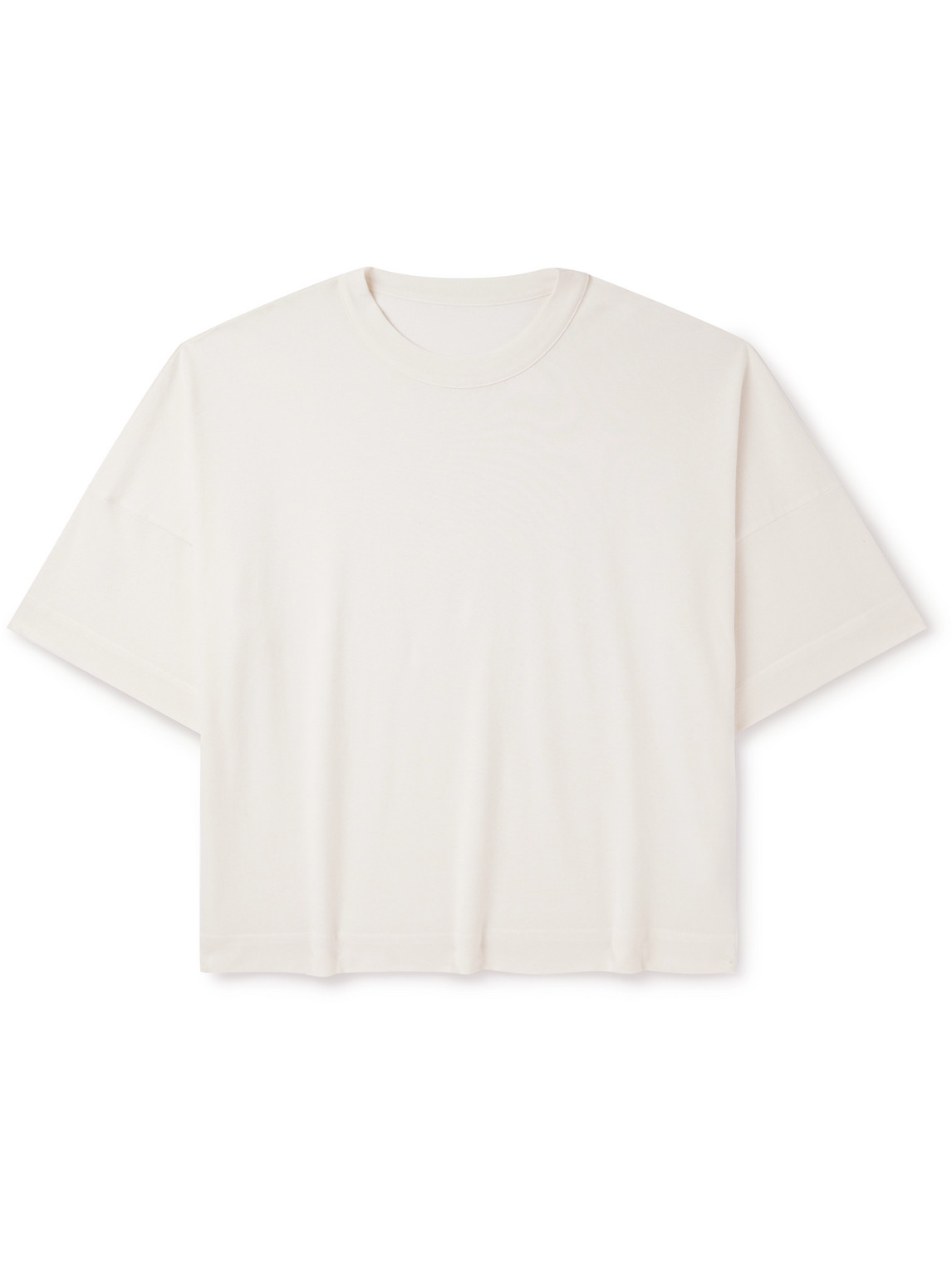 Stòffa Cotton-piqué T-shirt In White