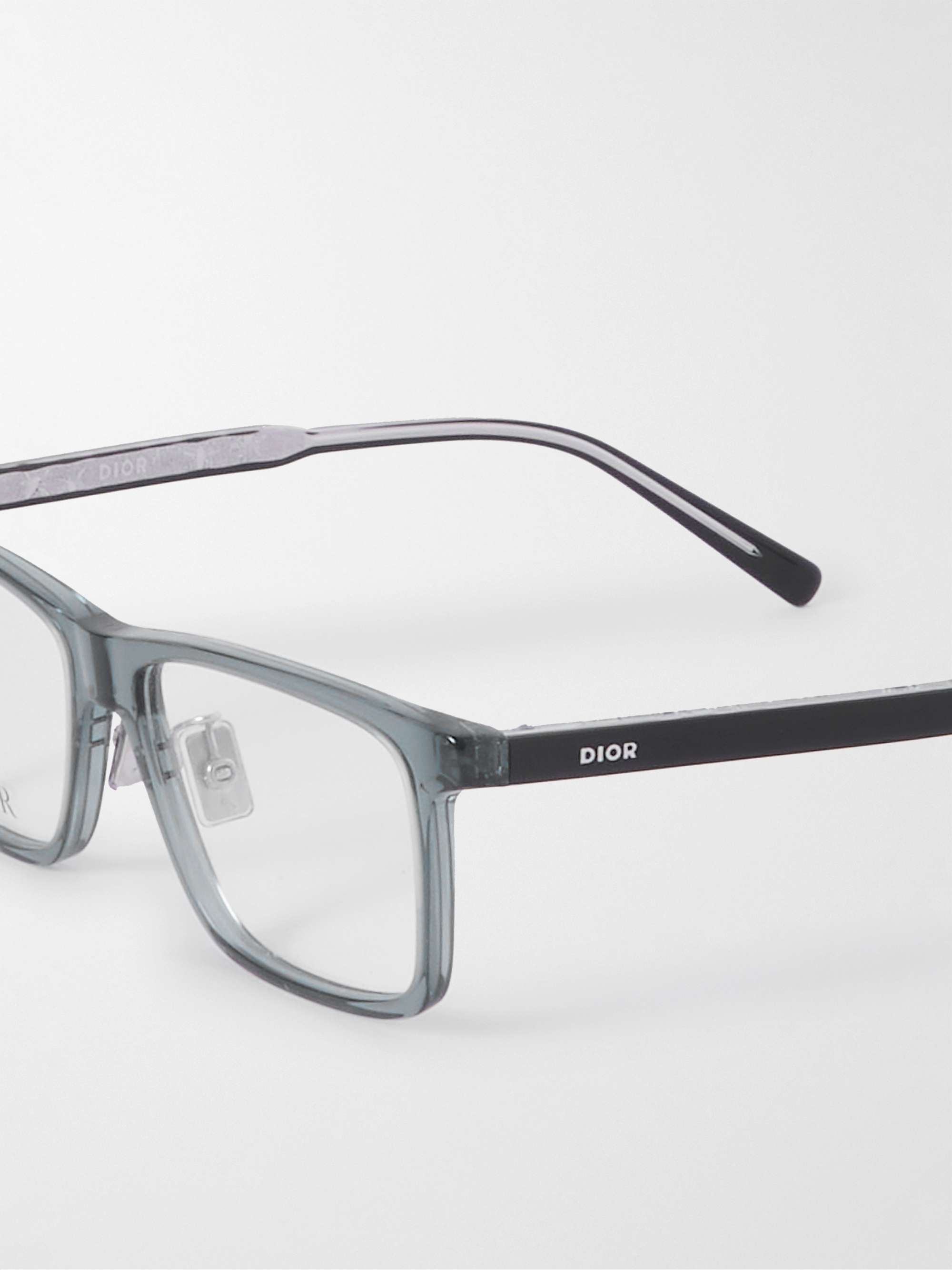 DIOR EYEWEAR InDiorO S4F Square-Frame Acetate Optical Glasses