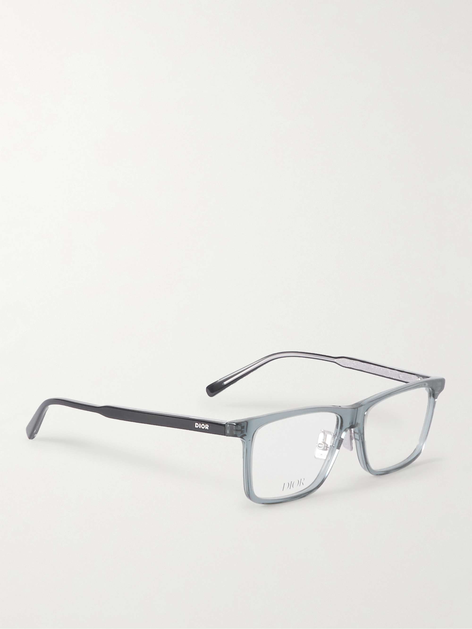 DIOR EYEWEAR InDiorO S4F Square-Frame Acetate Optical Glasses