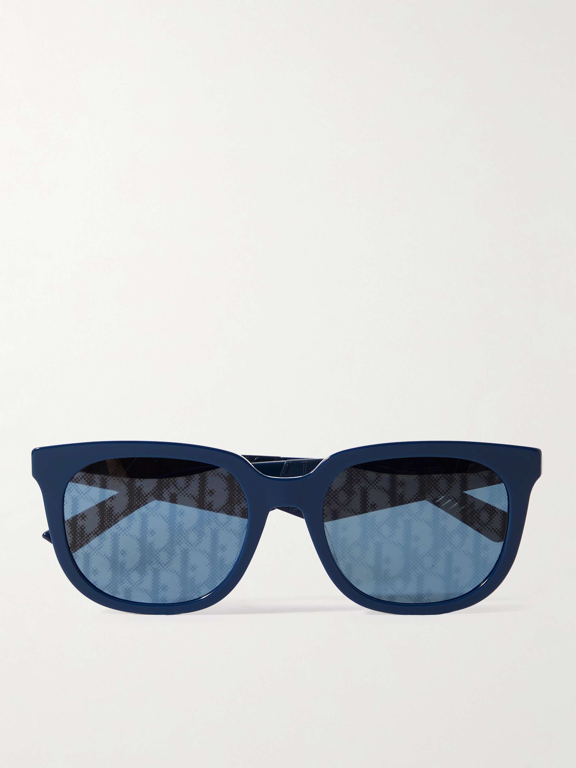 DIOR EYEWEAR Dior B27 S3F D-Frame Logo-Detailed Acetate Sunglasses