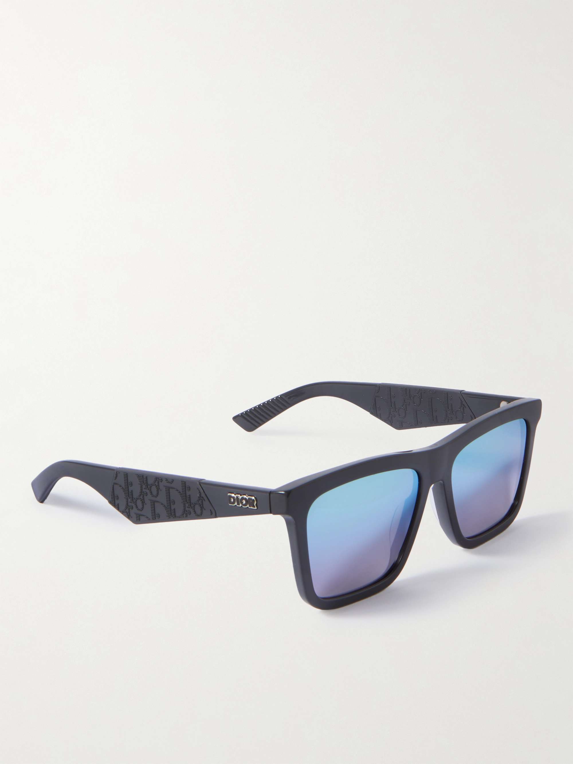 LOEWE EYEWEAR Inflated oversized D-frame acetate sunglasses | NET-A-PORTER