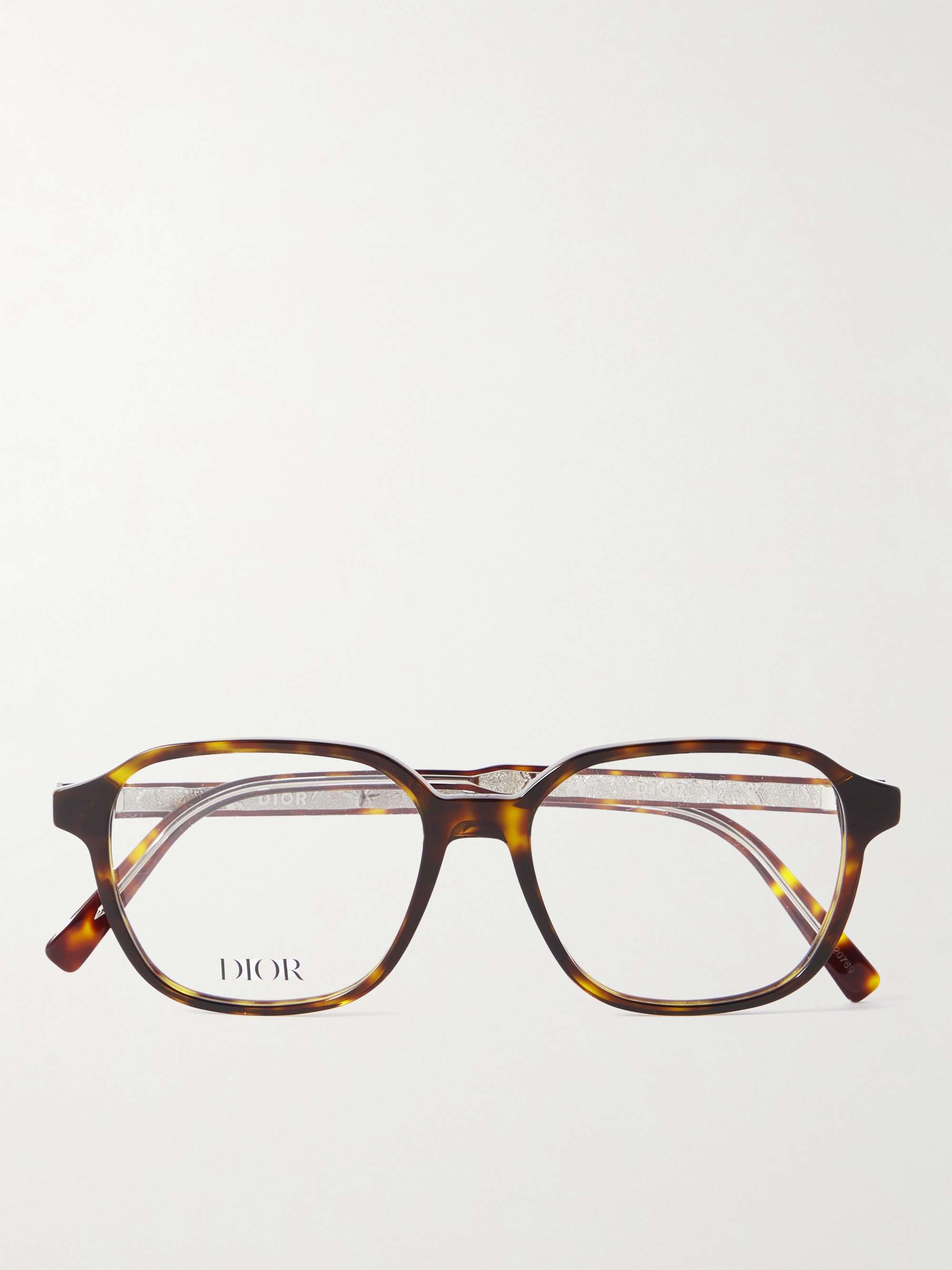 DIOR EYEWEAR InDiorO S3I Square-Frame Tortoiseshell Acetate