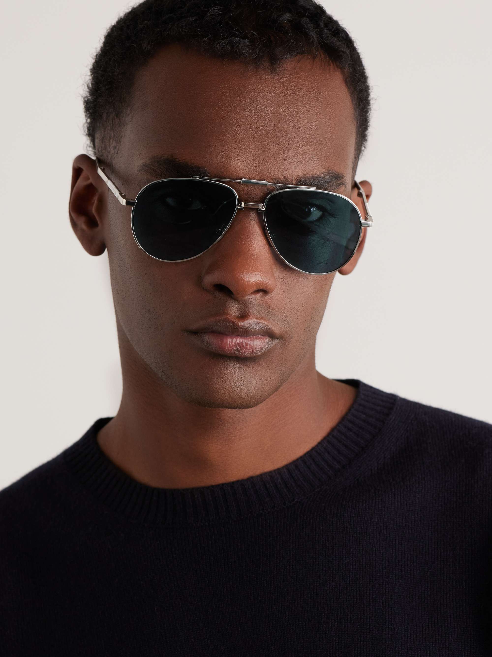 DIOR EYEWEAR Dior B27 S3F D-Frame Logo-Detailed Acetate Sunglasses for Men  | MR PORTER