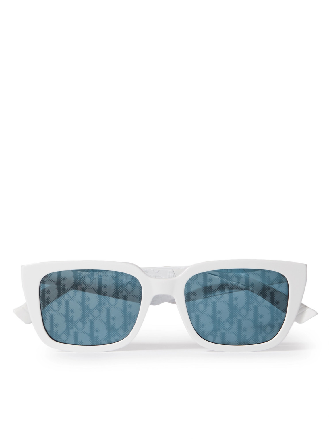 Dior B27 S2i D-frame Acetate Sunglasses In White