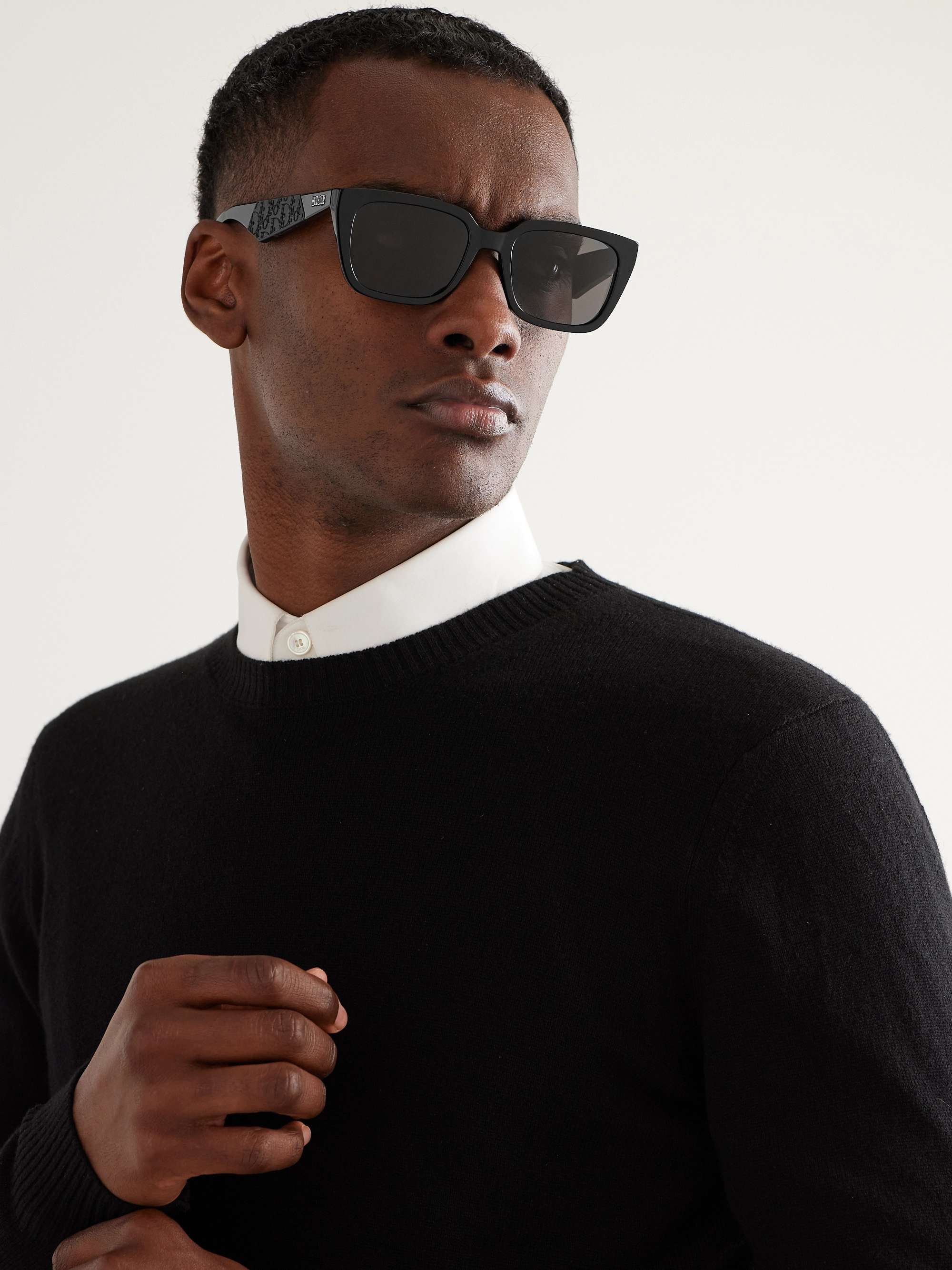 DIOR EYEWEAR Dior B27 S2I D-Frame Acetate Sunglasses for Men | MR PORTER