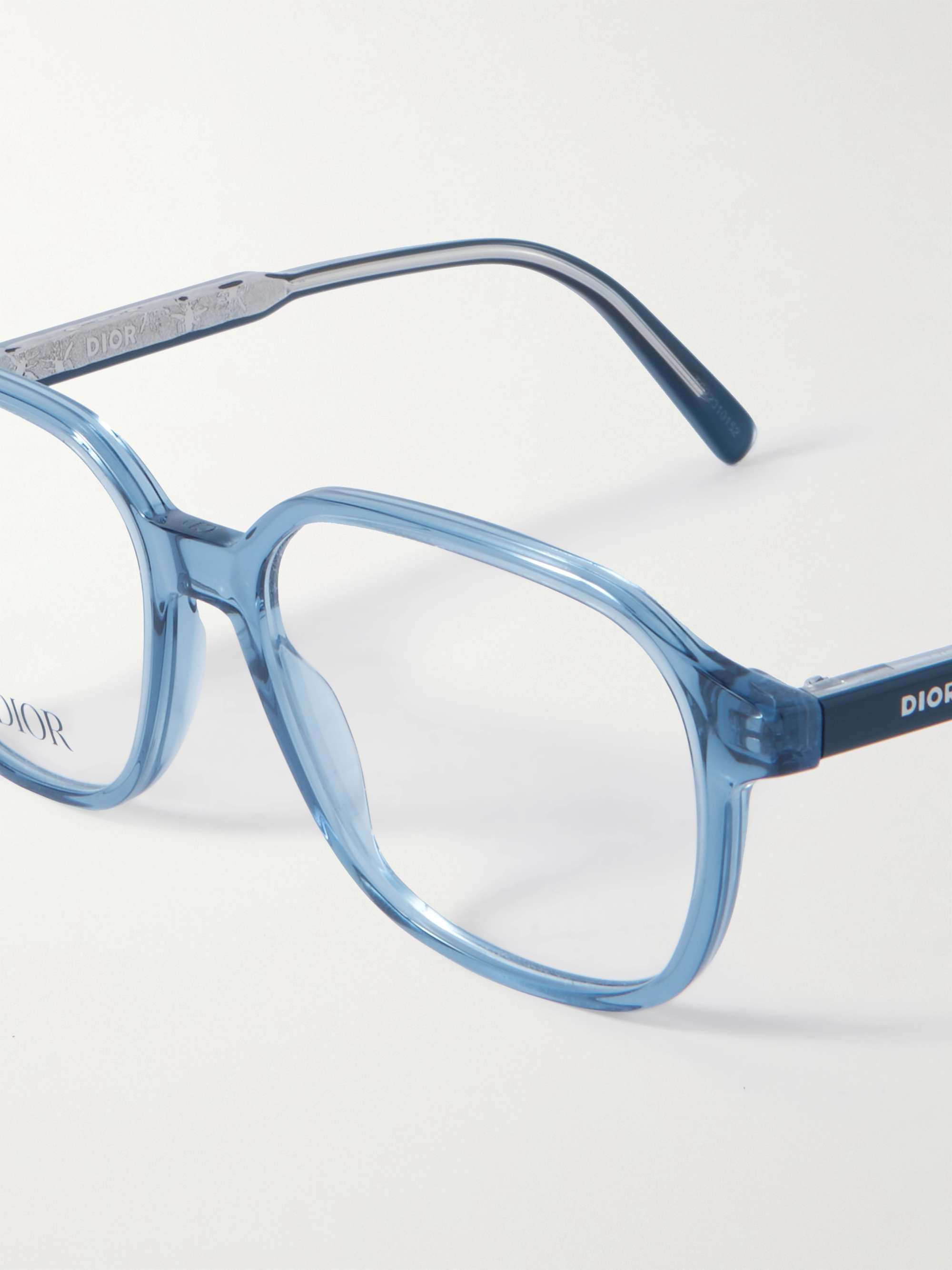 DIOR EYEWEAR InDiorO S3I Square-Frame Tortoiseshell Acetate Optical Glasses