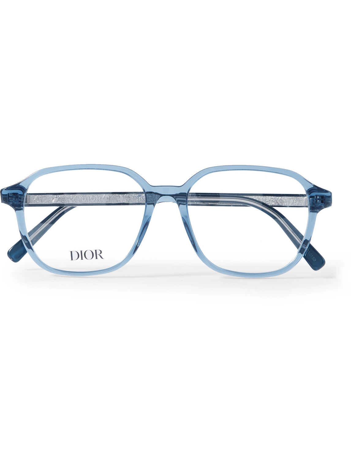 Dior Ino S3i Square-frame Acetate Optical Glasses In Blue