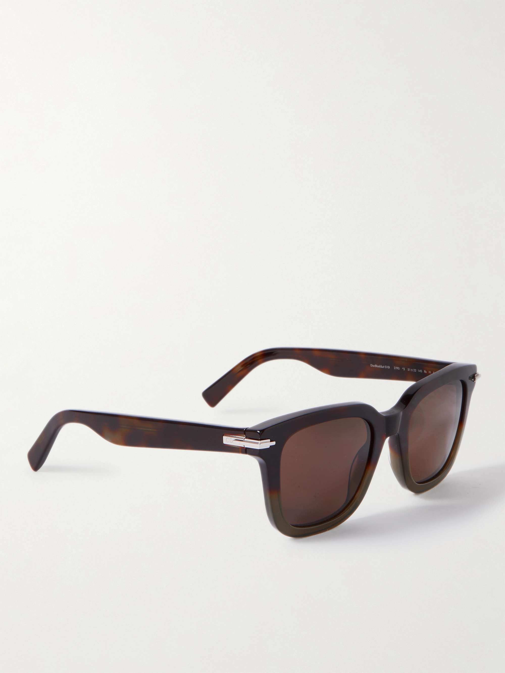 DIOR EYEWEAR DiorBlackSuit S10I D-Frame Acetate Sunglasses