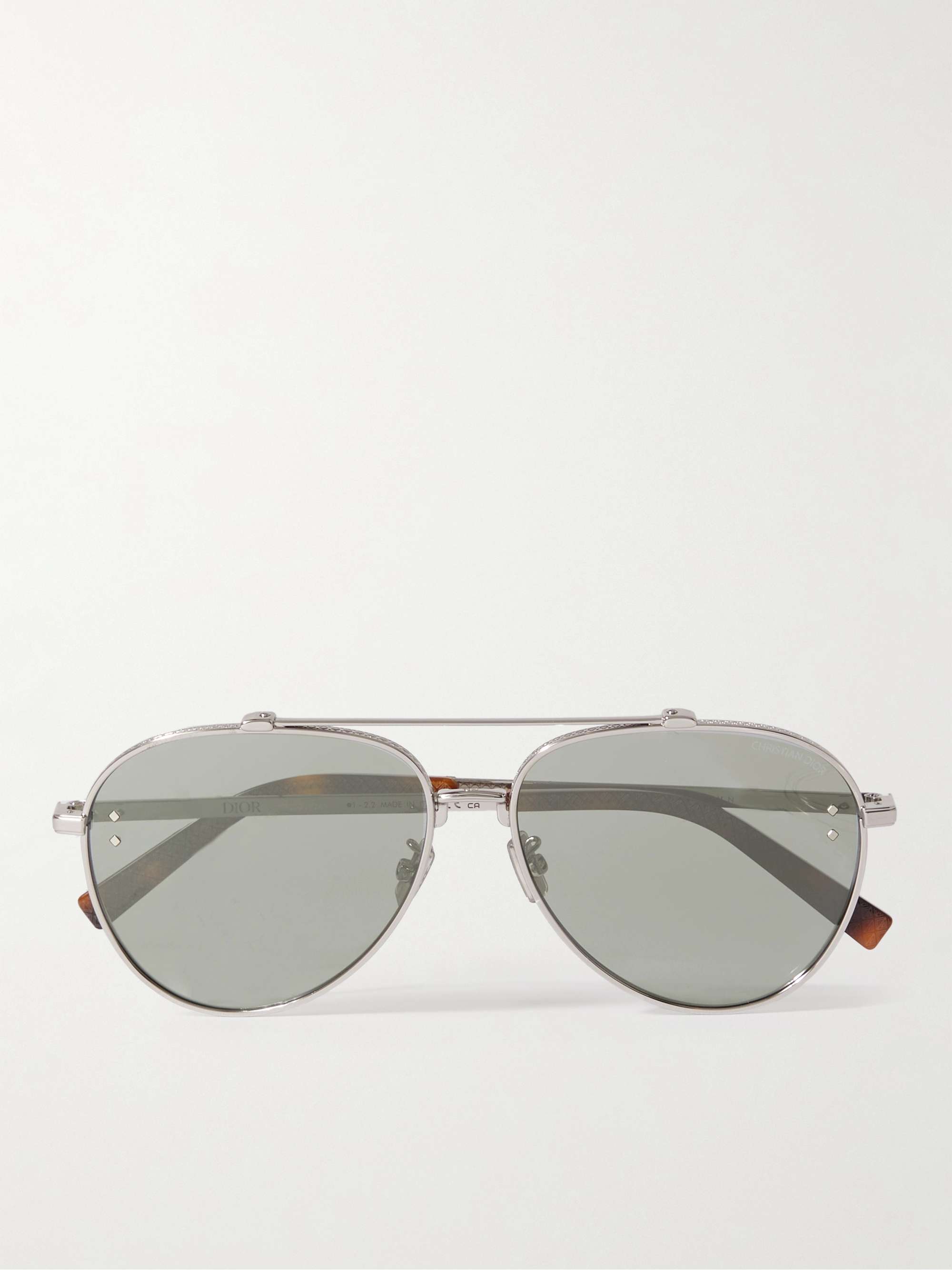 Dior Men's CD Diamond Pilot Sunglasses