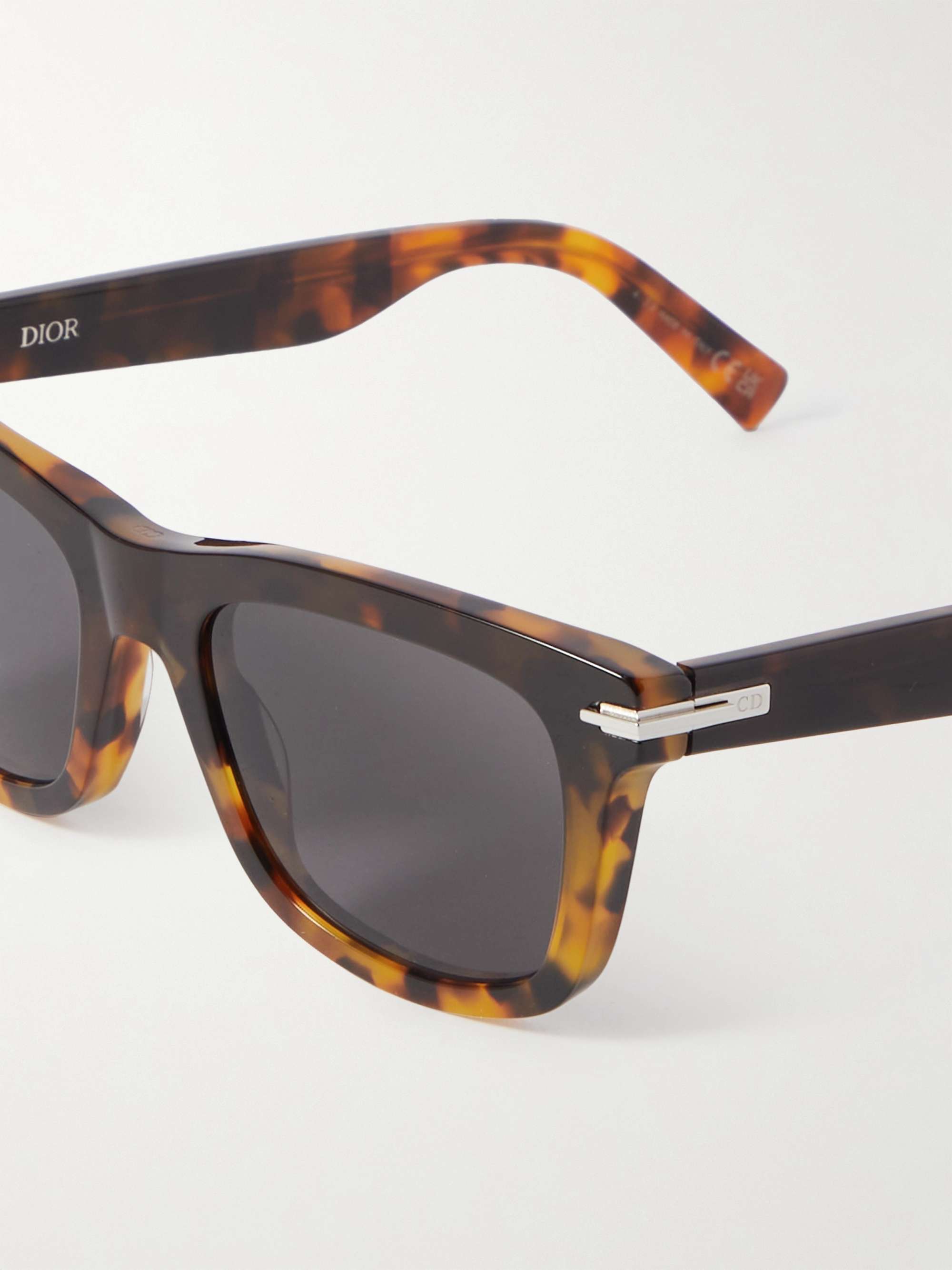 DIOR EYEWEAR DiorBlackSuit S11I D-Frame Tortoiseshell Acetate Sunglasses
