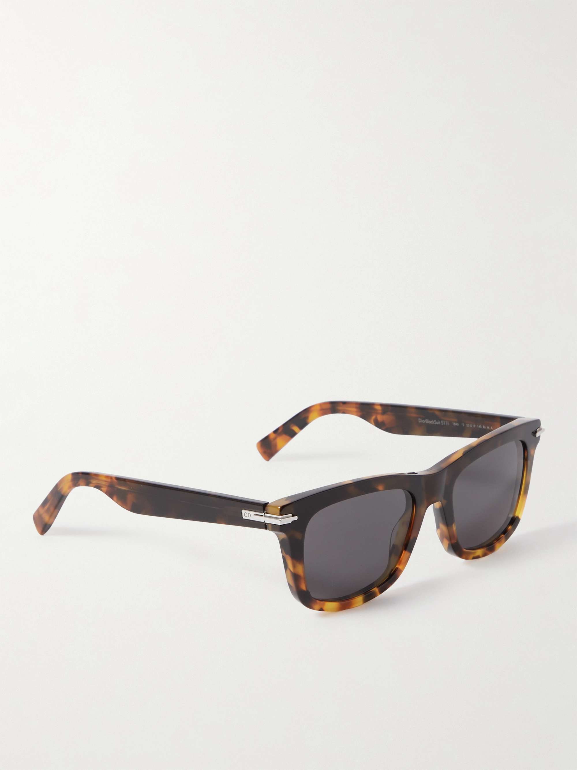 DIOR EYEWEAR DiorBlackSuit S11I D-Frame Tortoiseshell Acetate Sunglasses