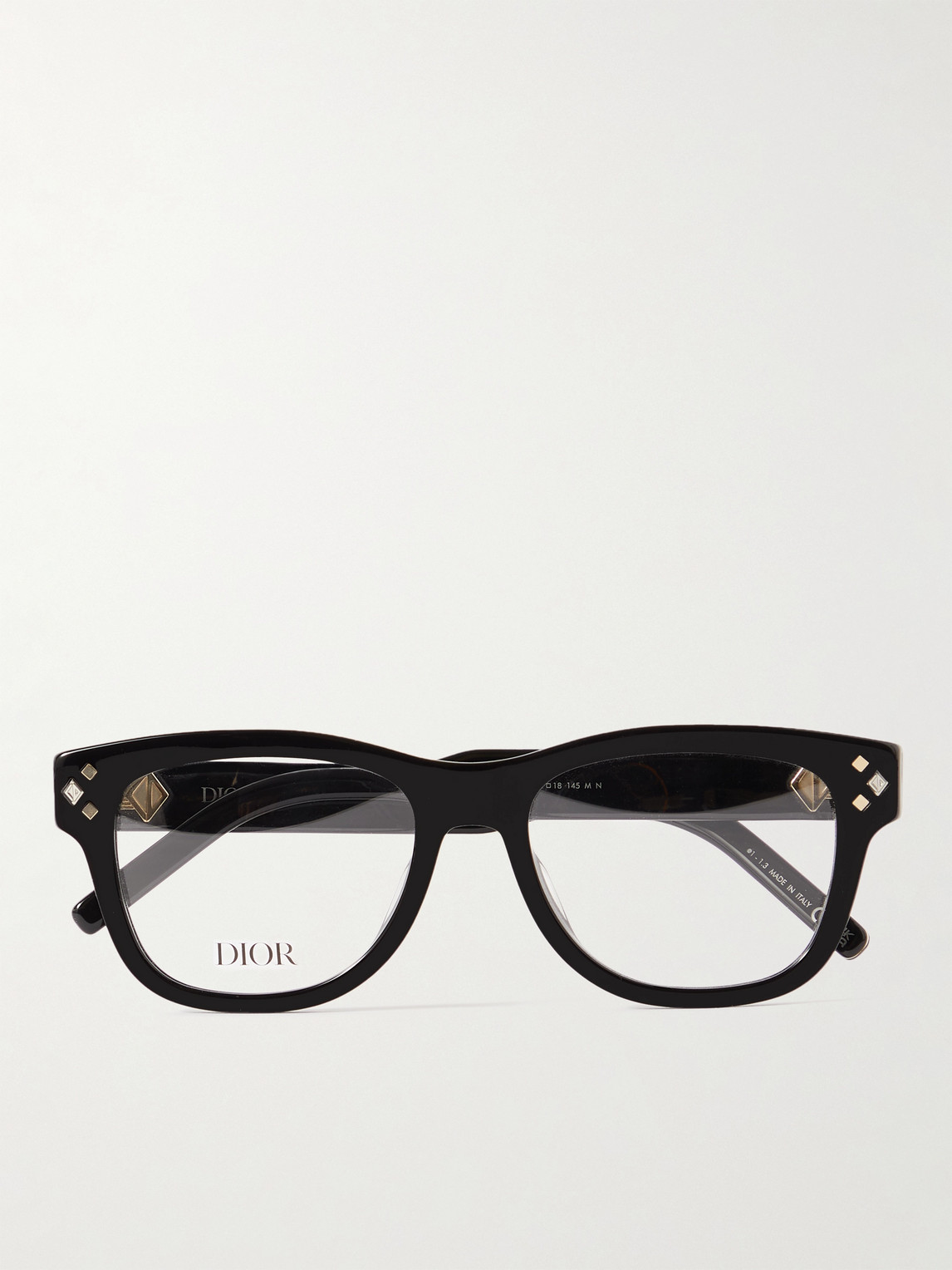 DIOR Eyewear CD DiamondO S1l Round-Frame Acetate Optical Glasses - Men