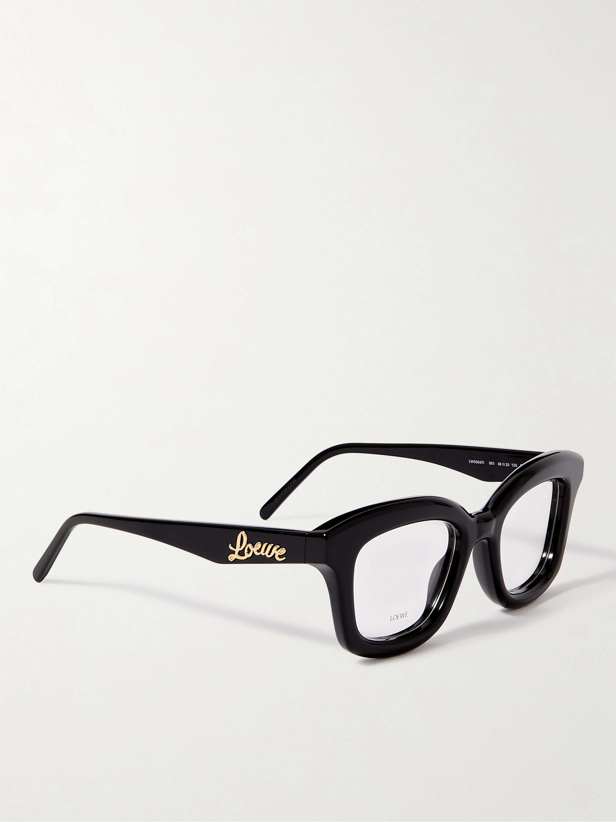 LOEWE Curvy Square-Frame Acetate Optical Glasses