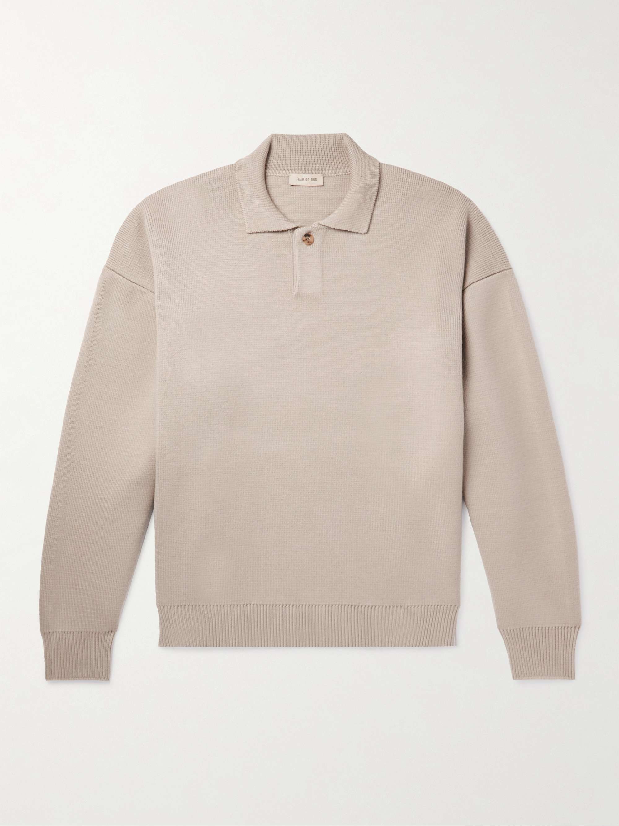 FEAR OF GOD Wool Polo Shirt